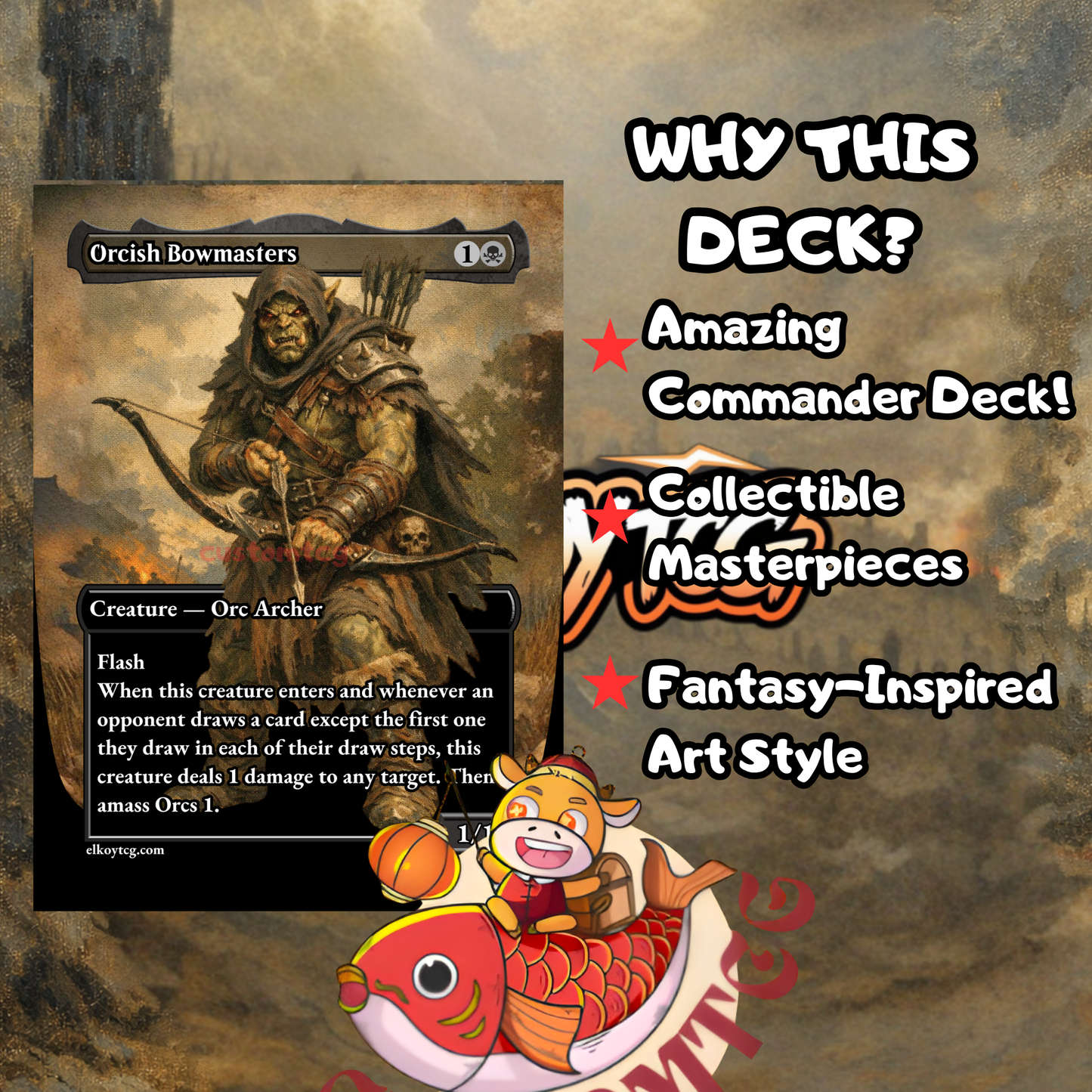 Saruman, the White Hand Custom Deck