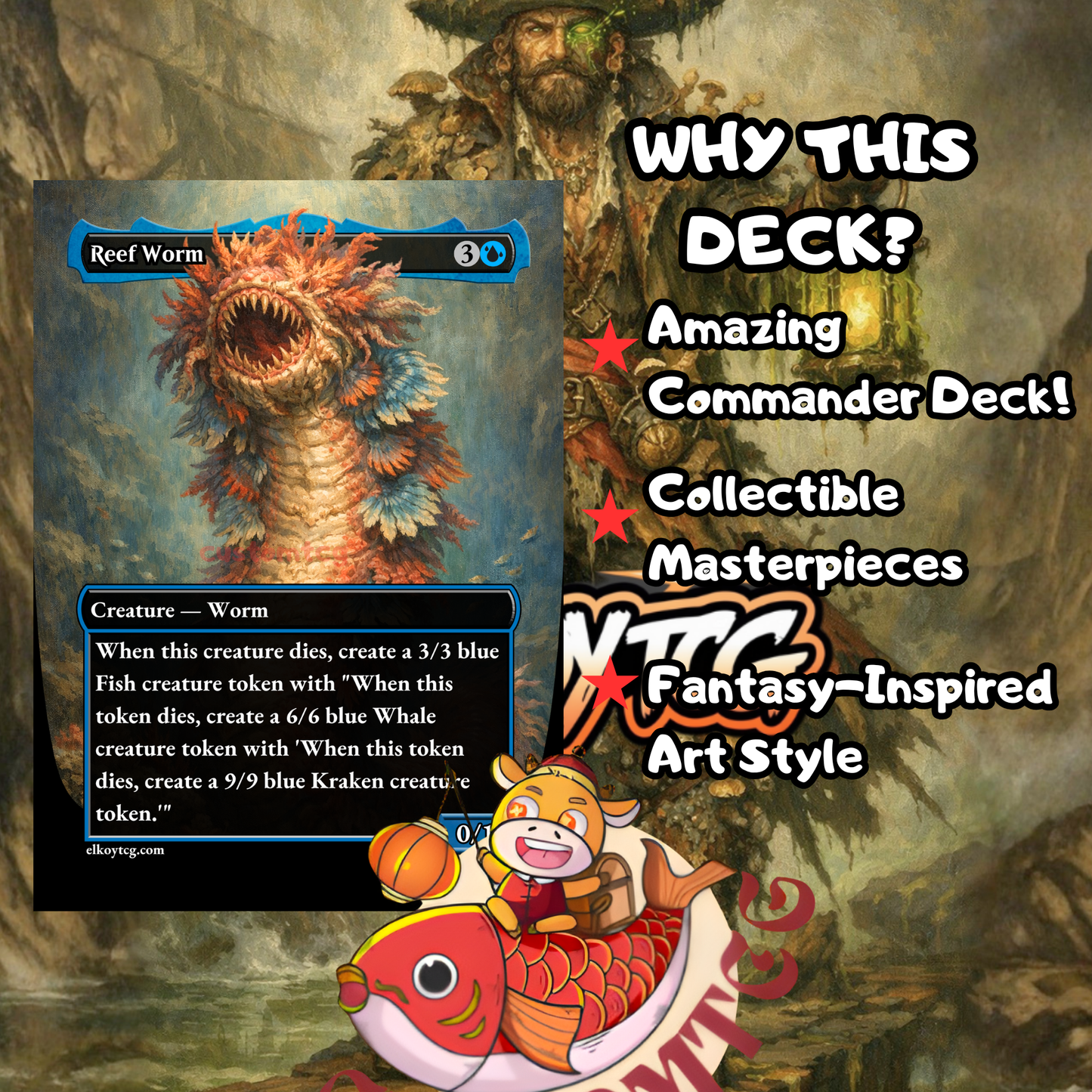 Xavier Sal, Infested Captain Custom Deck