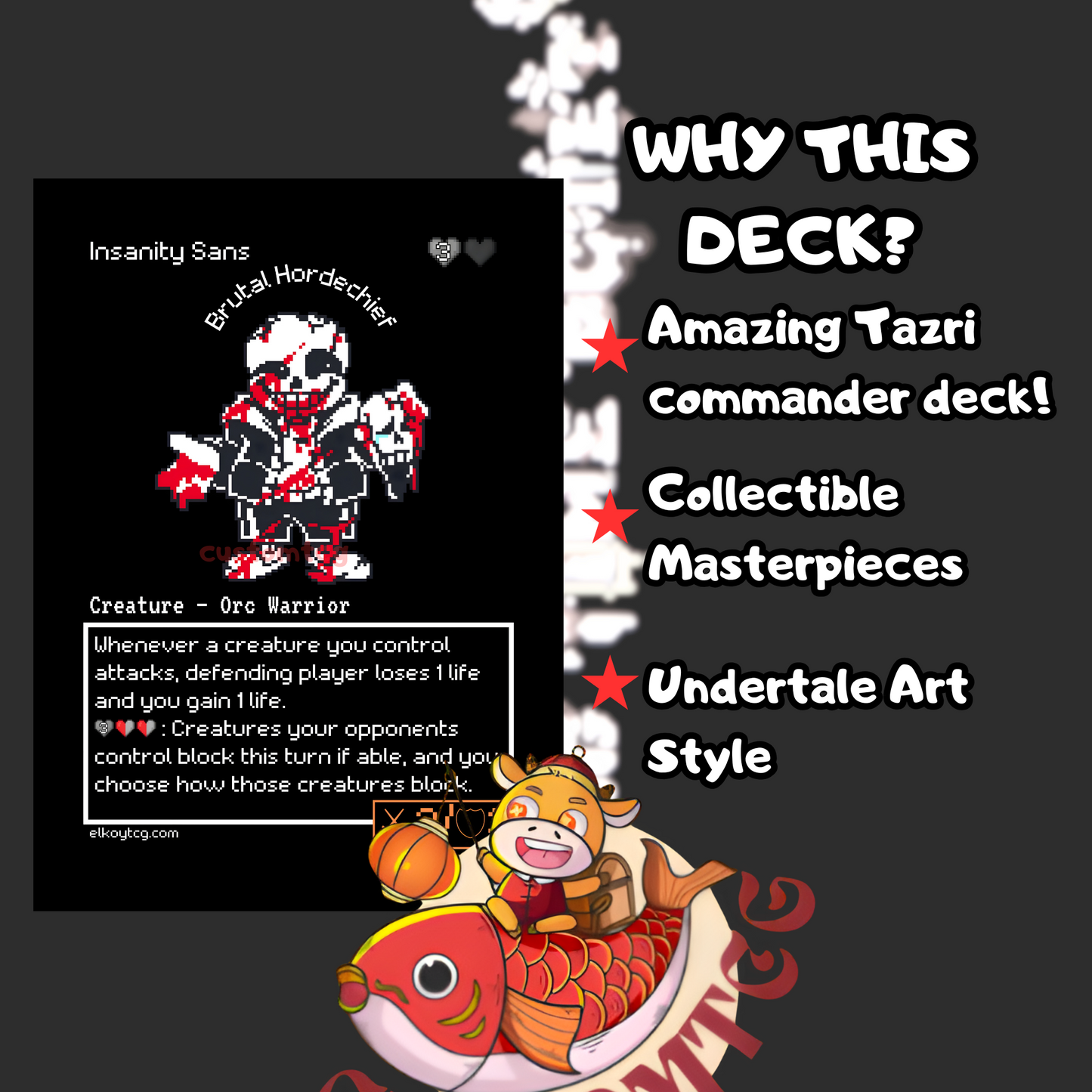 UNDERTALE Commander Deck
