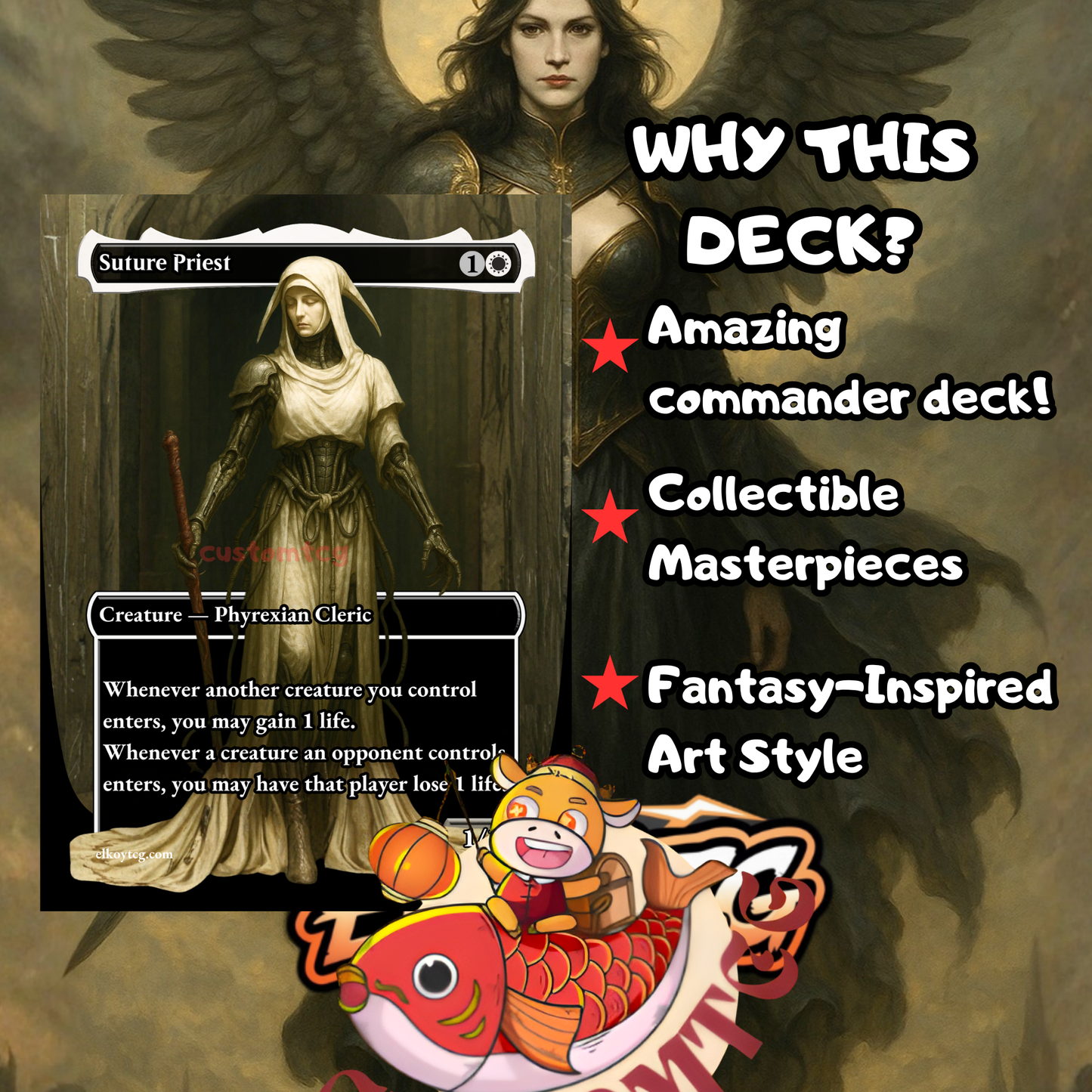 Liesa, Shroud of Dusk Custom Deck