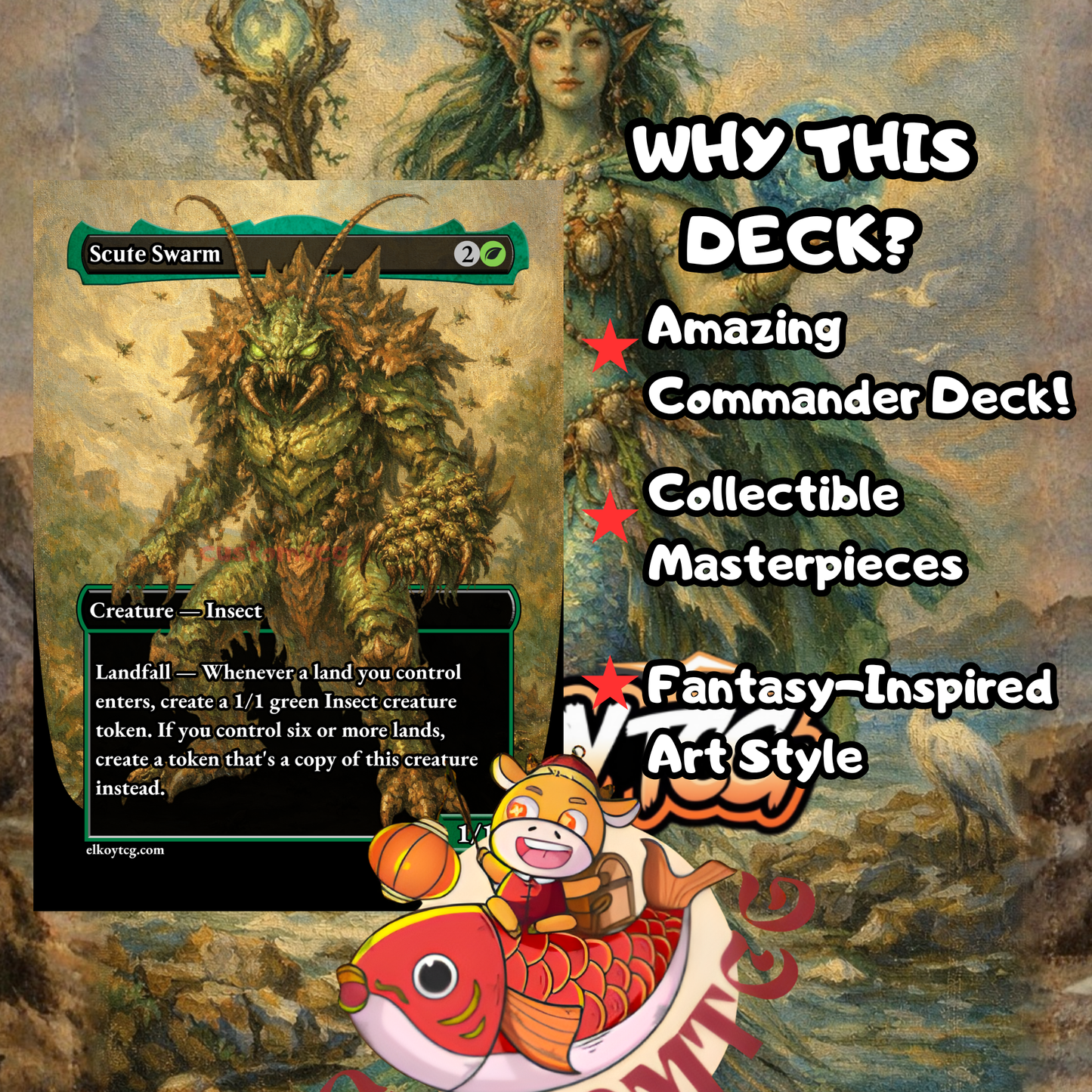 Tatyova, Benthic Druid Custom Deck