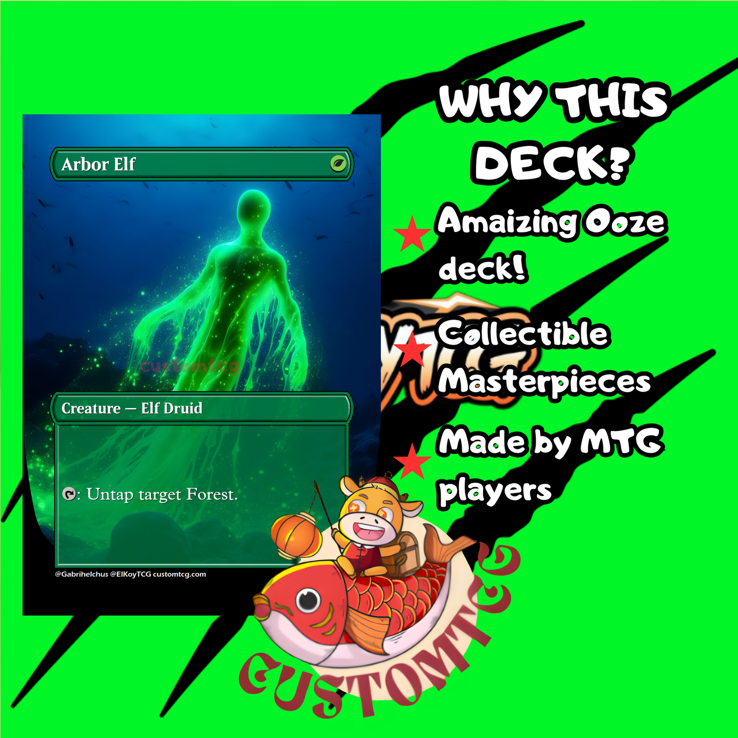 Aeve Oozes Custom Deck - Storm