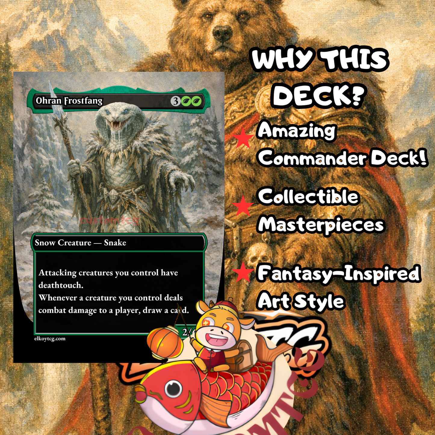 Kudo, King Among Bears Custom Deck