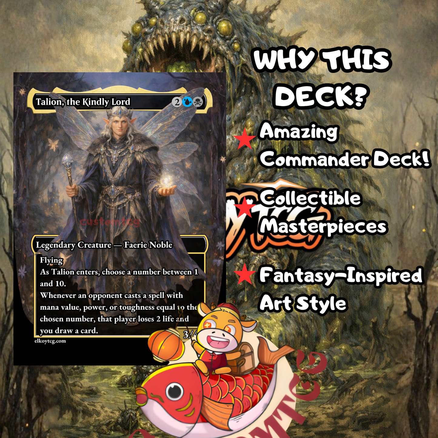 Toxrill, the Corrosive Custom Deck