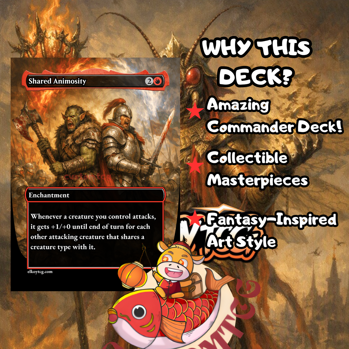 The Locust God V2 Custom Deck