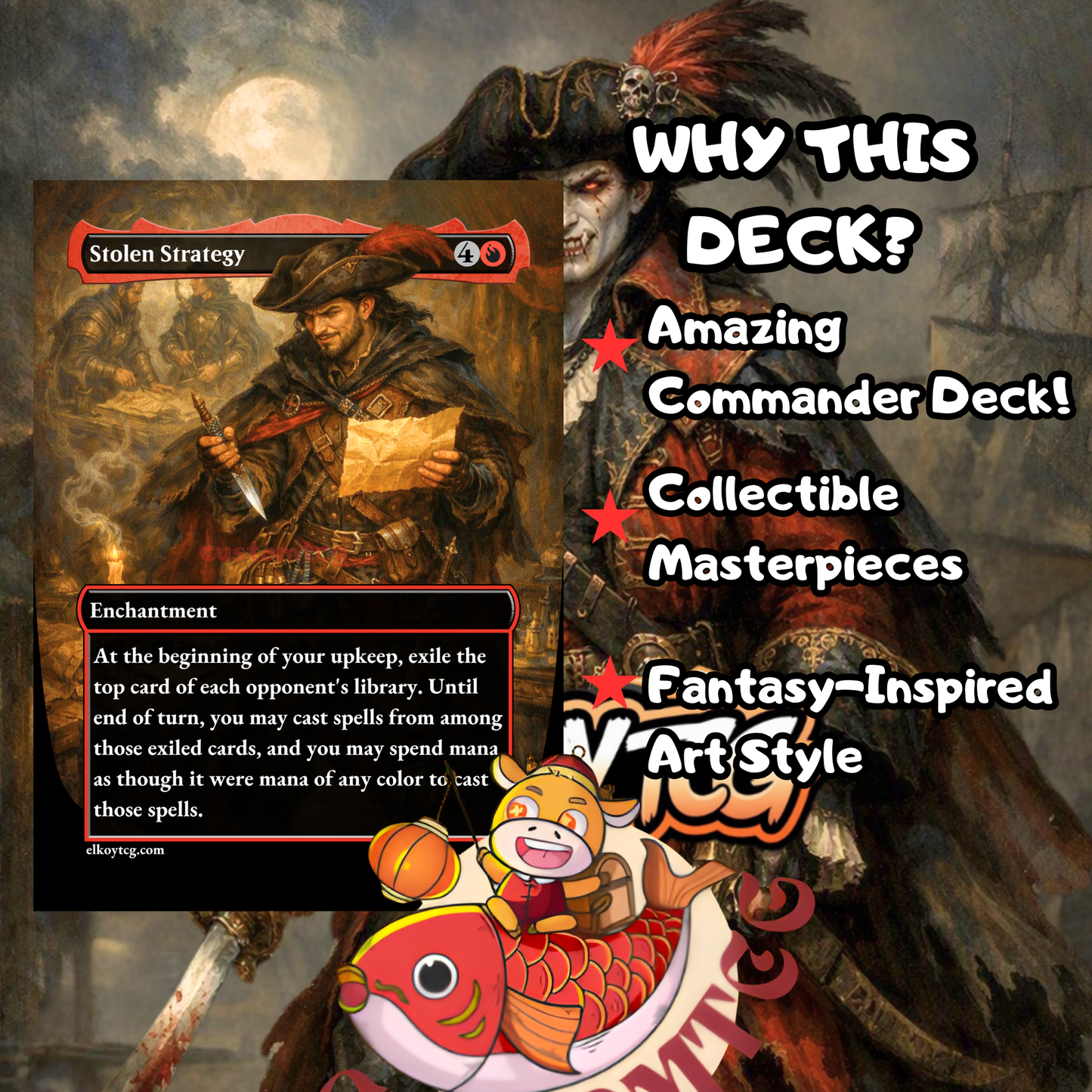 Don Andres, the Renegade — Grixis Steal & Pirates Custom Deck
