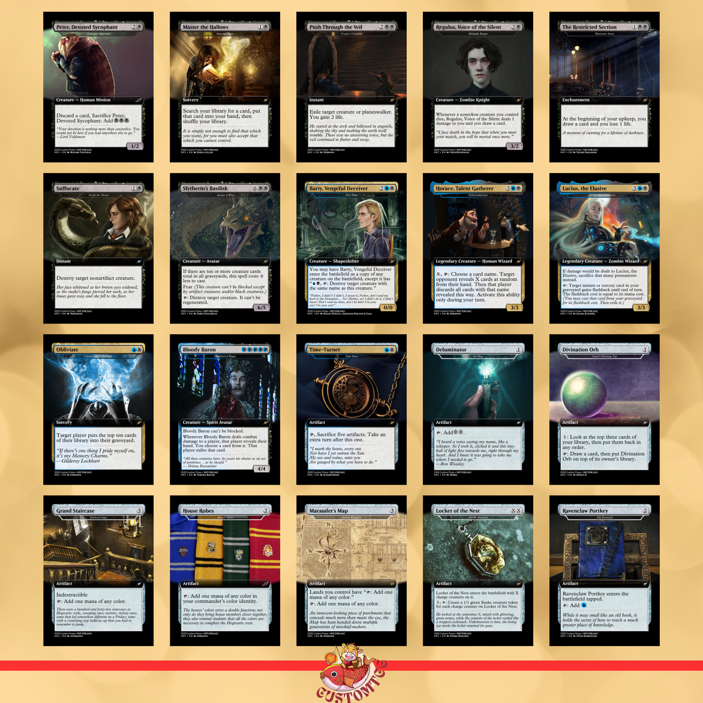 Voldemort Custom Deck