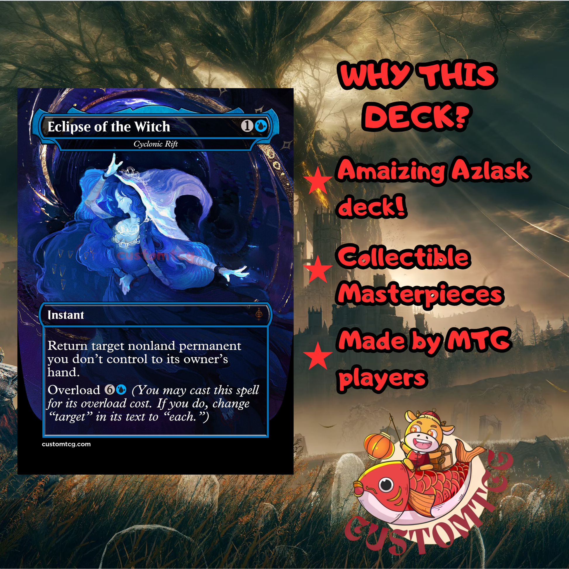 Elden Ring Radhan Custom Deck – ElkoyTCG