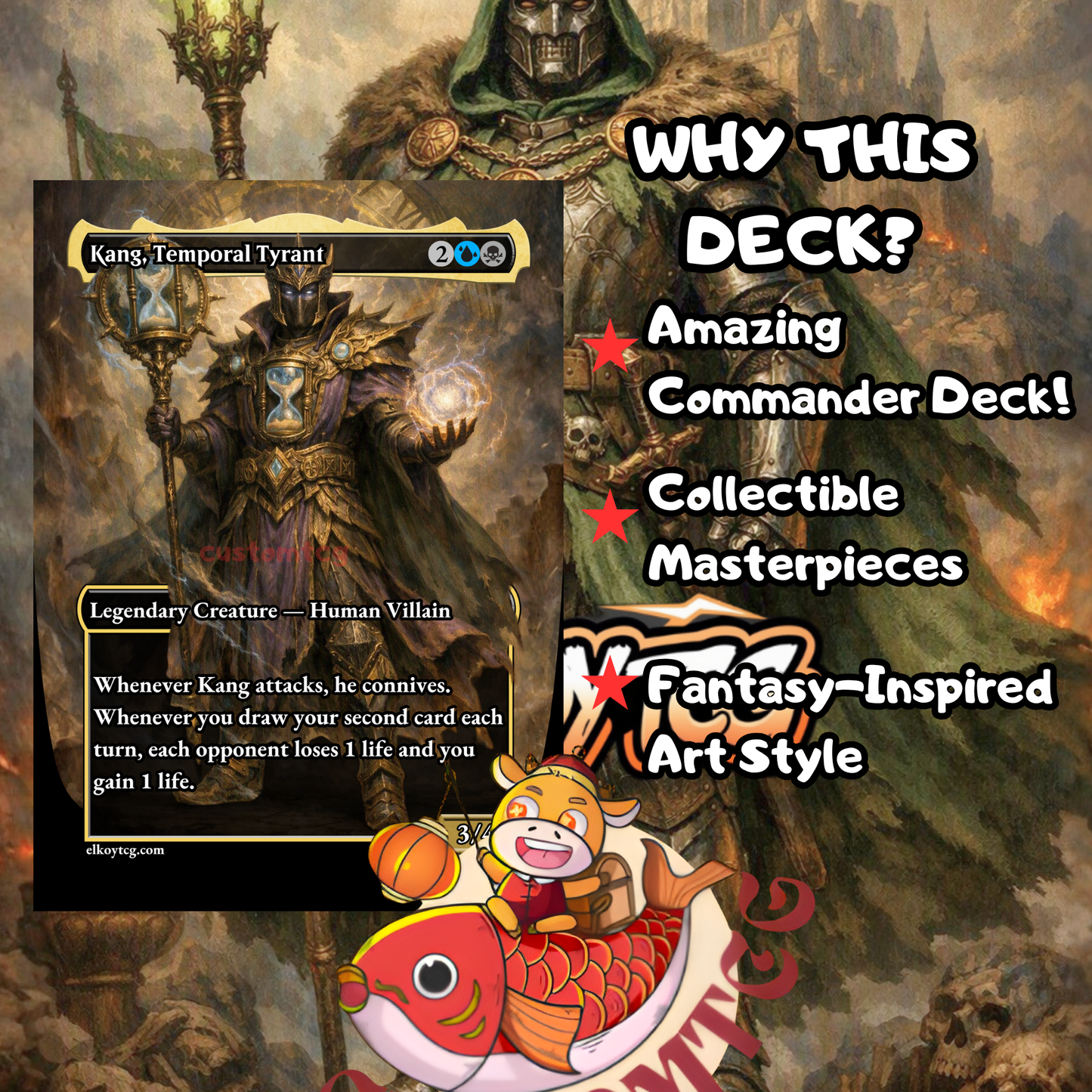 Doctor Doom, King of Latveria Custom Deck