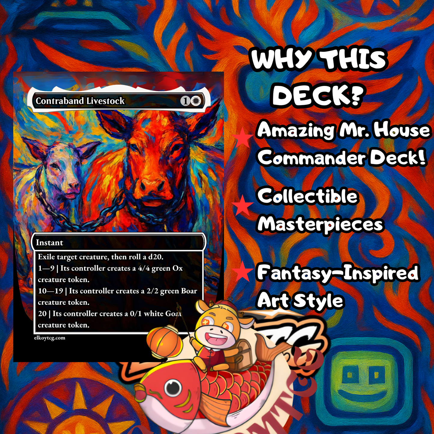 Mr. House, President and CEO – Custom Deck 🎲