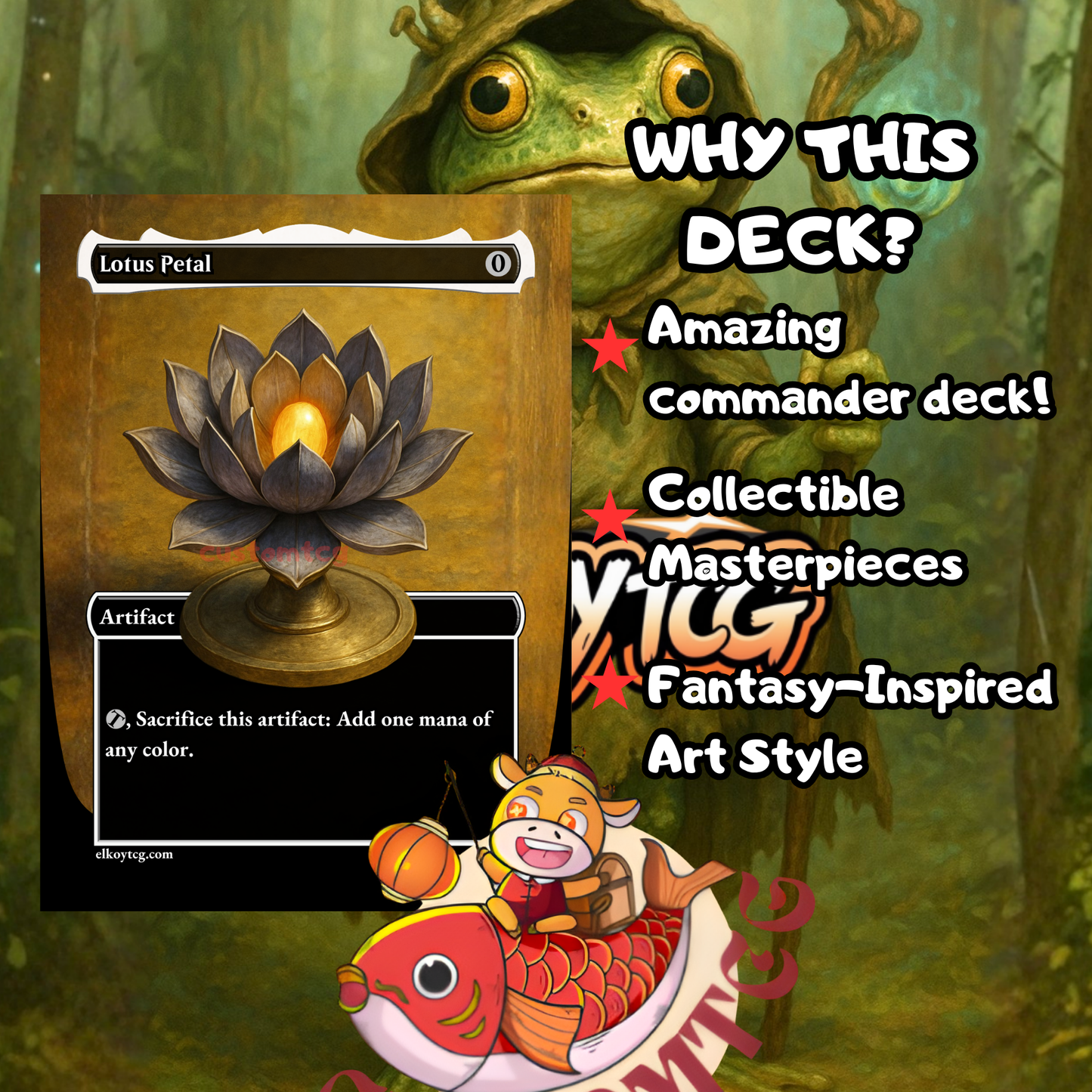 Helga, Skittish Seer – Custom Deck