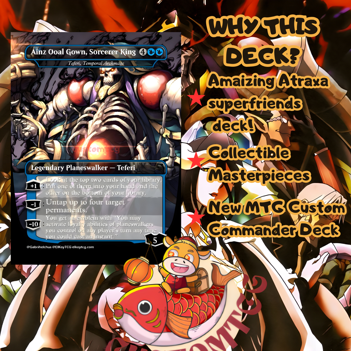 Overlord V2.0 Custom Deck