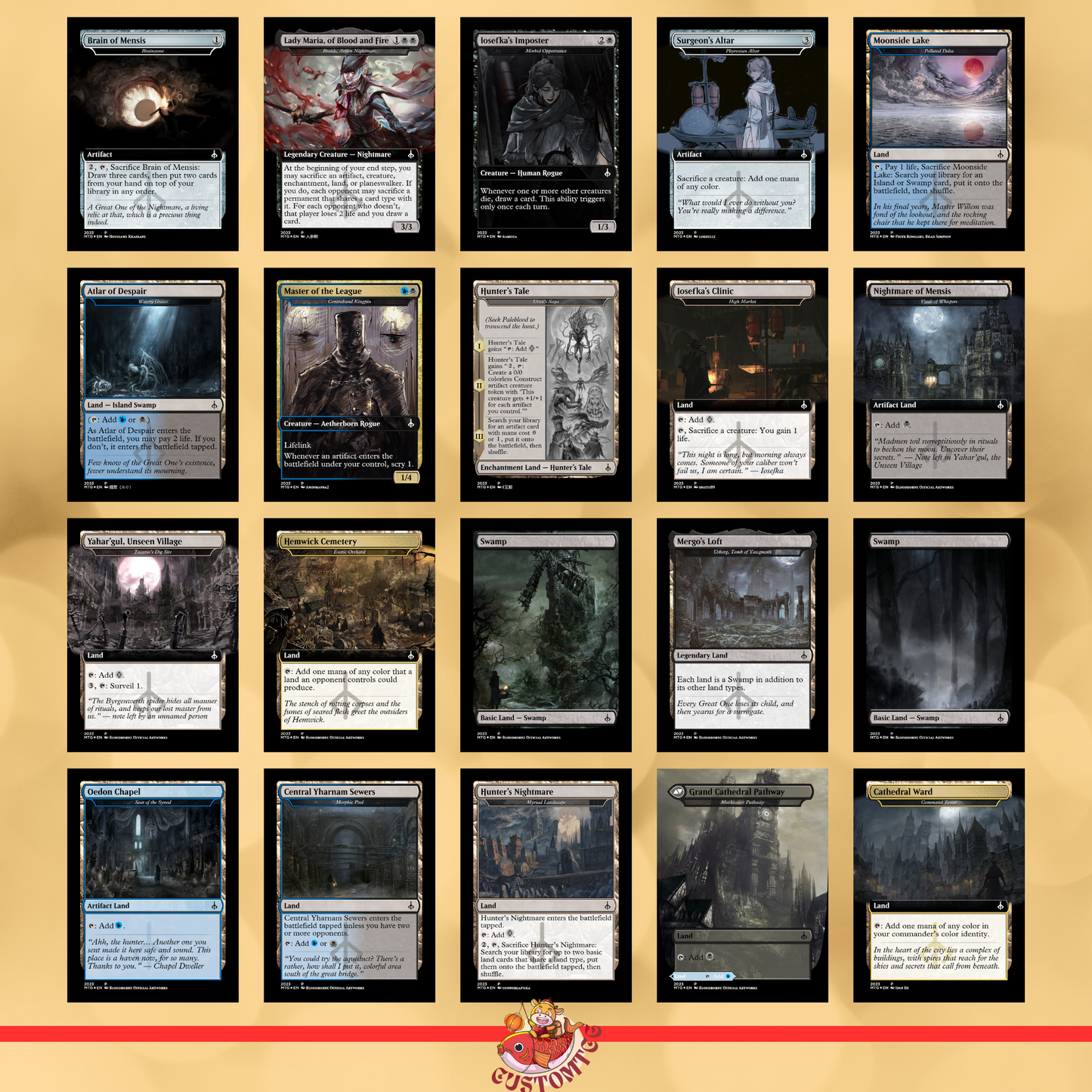 Bloodborne Commander Deck