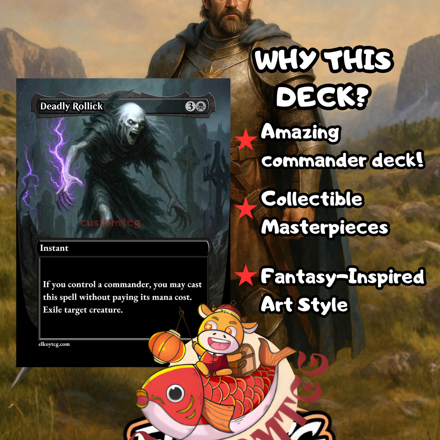 Felothar the Steadfast Custom Deck