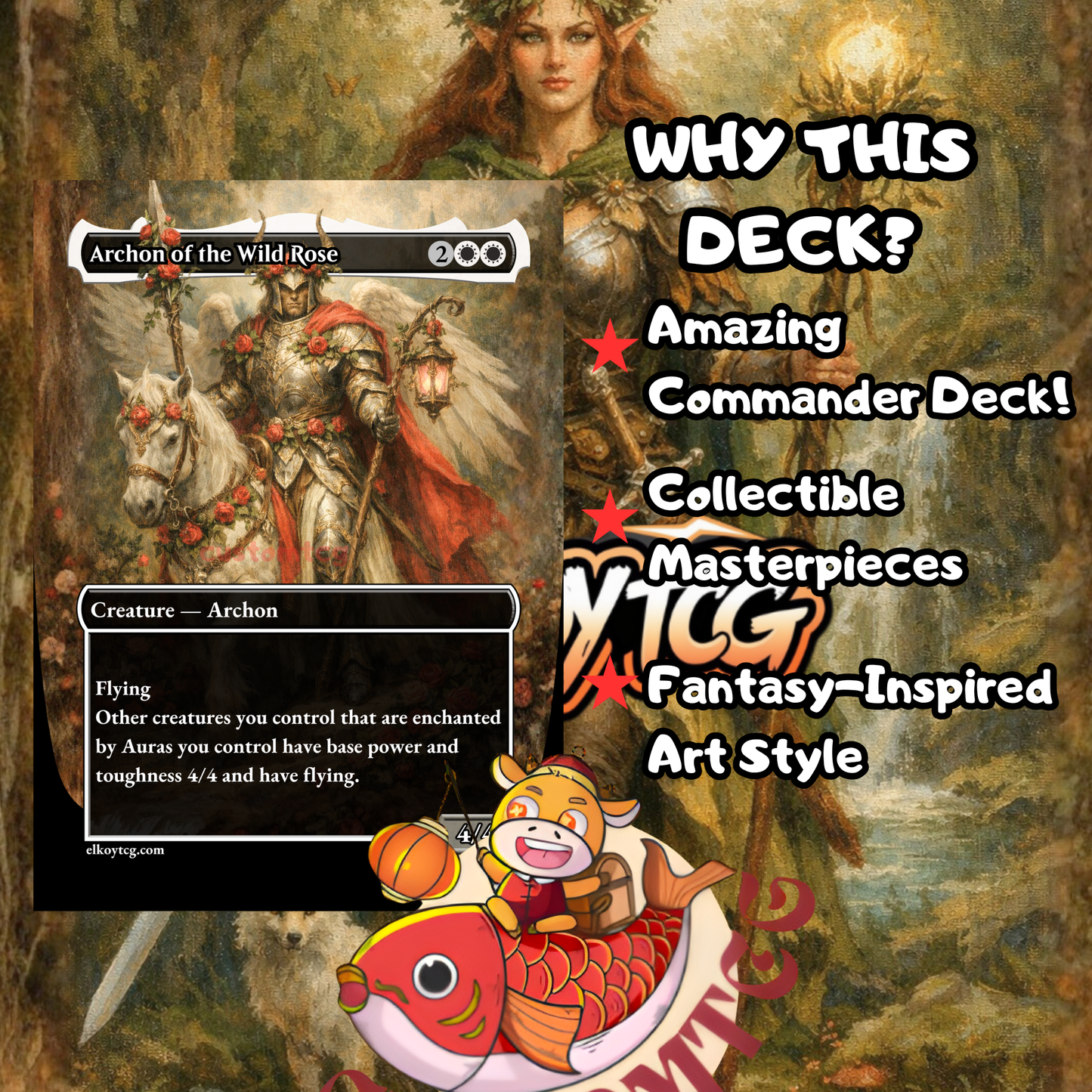 Ellivere of the Wild Court Custom Deck