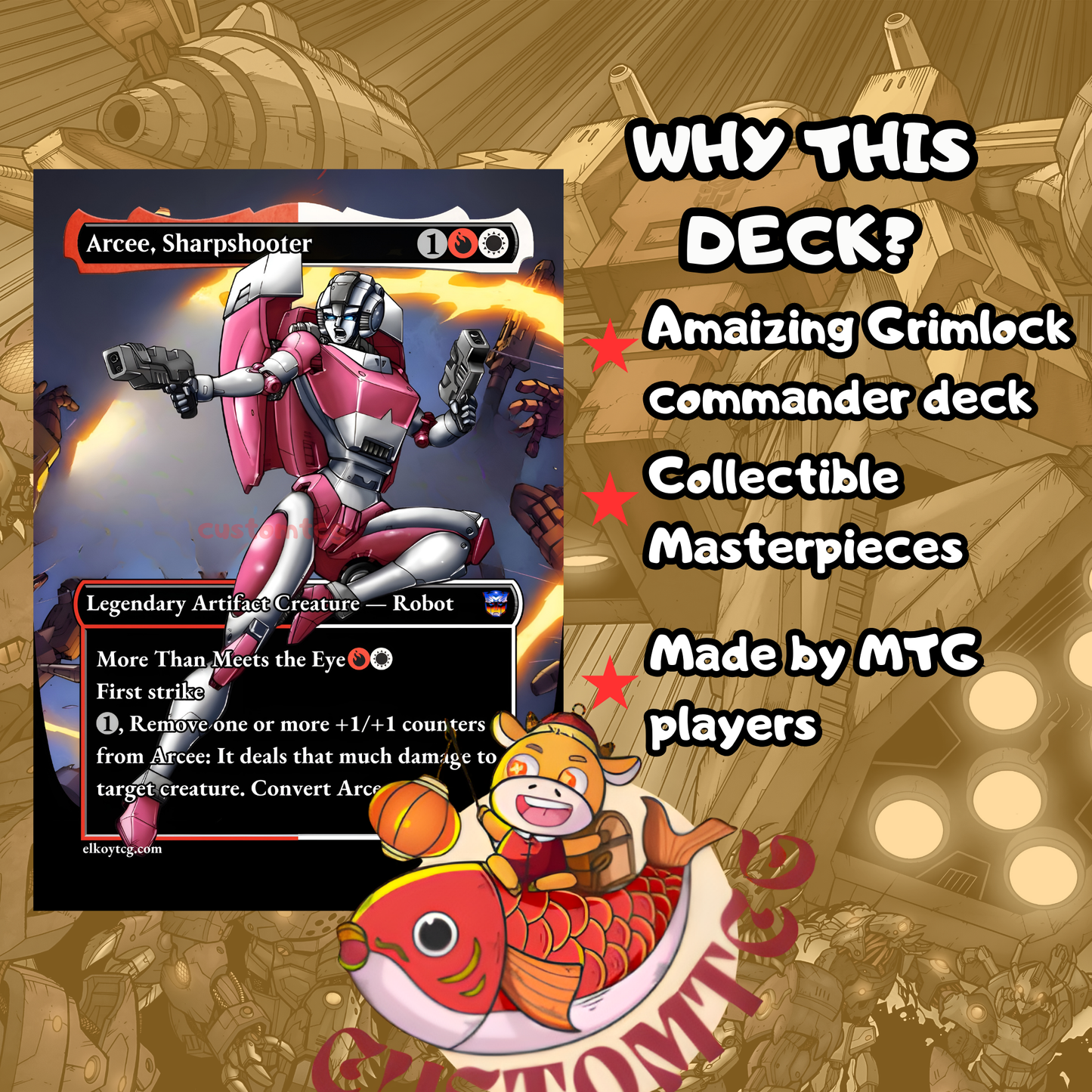 Tr4nsf0rm3rs commander deck