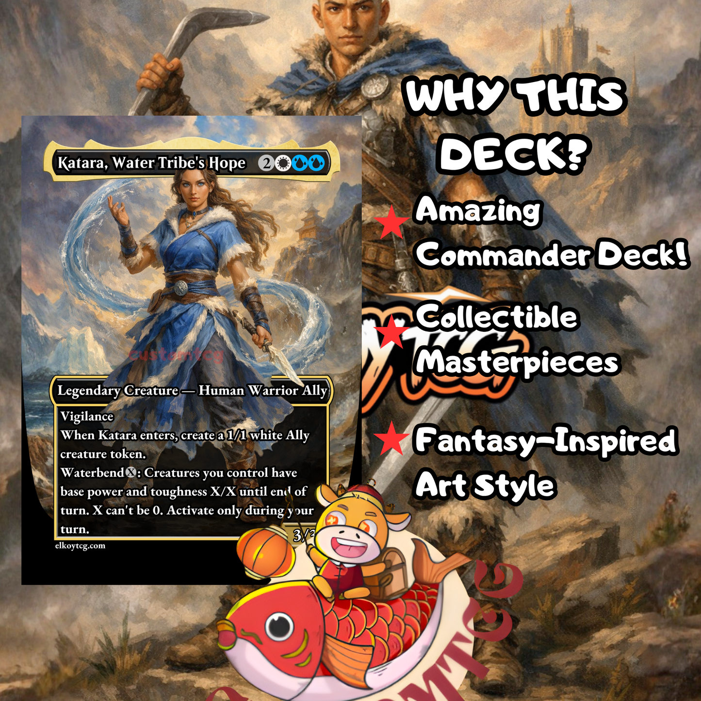 Sokka Custom Deck