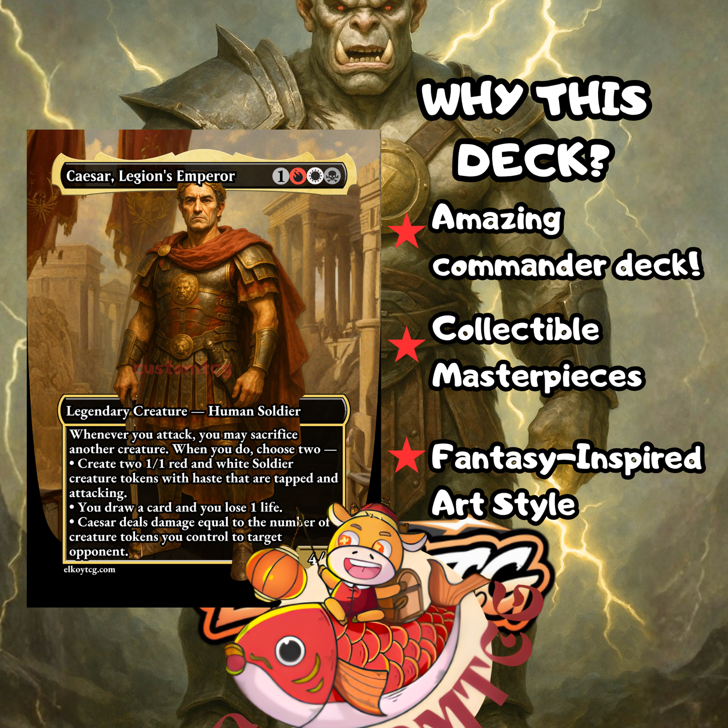 Zurgo Stormrender Custom Deck