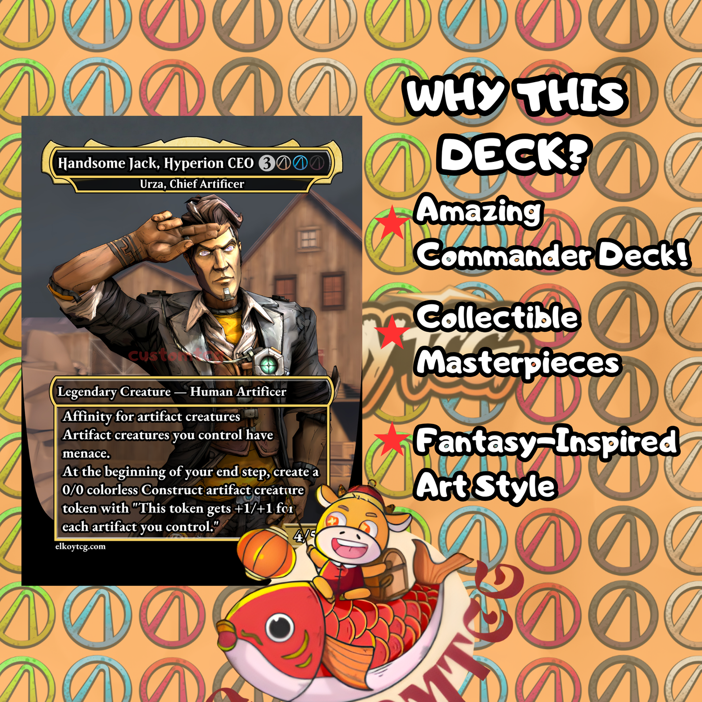 Borderlands Custom Deck
