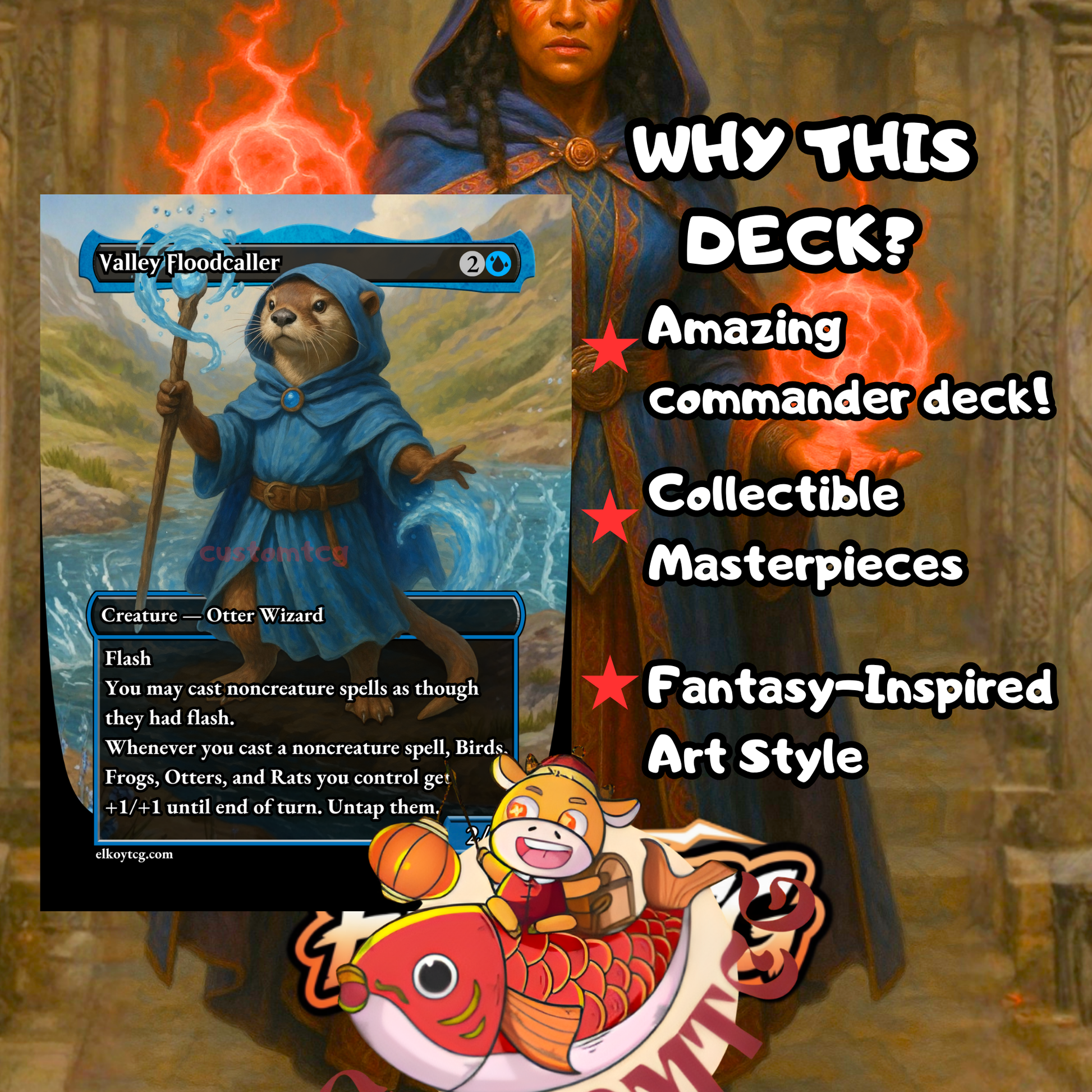 Inalla, Archmage Ritualist Custom Deck