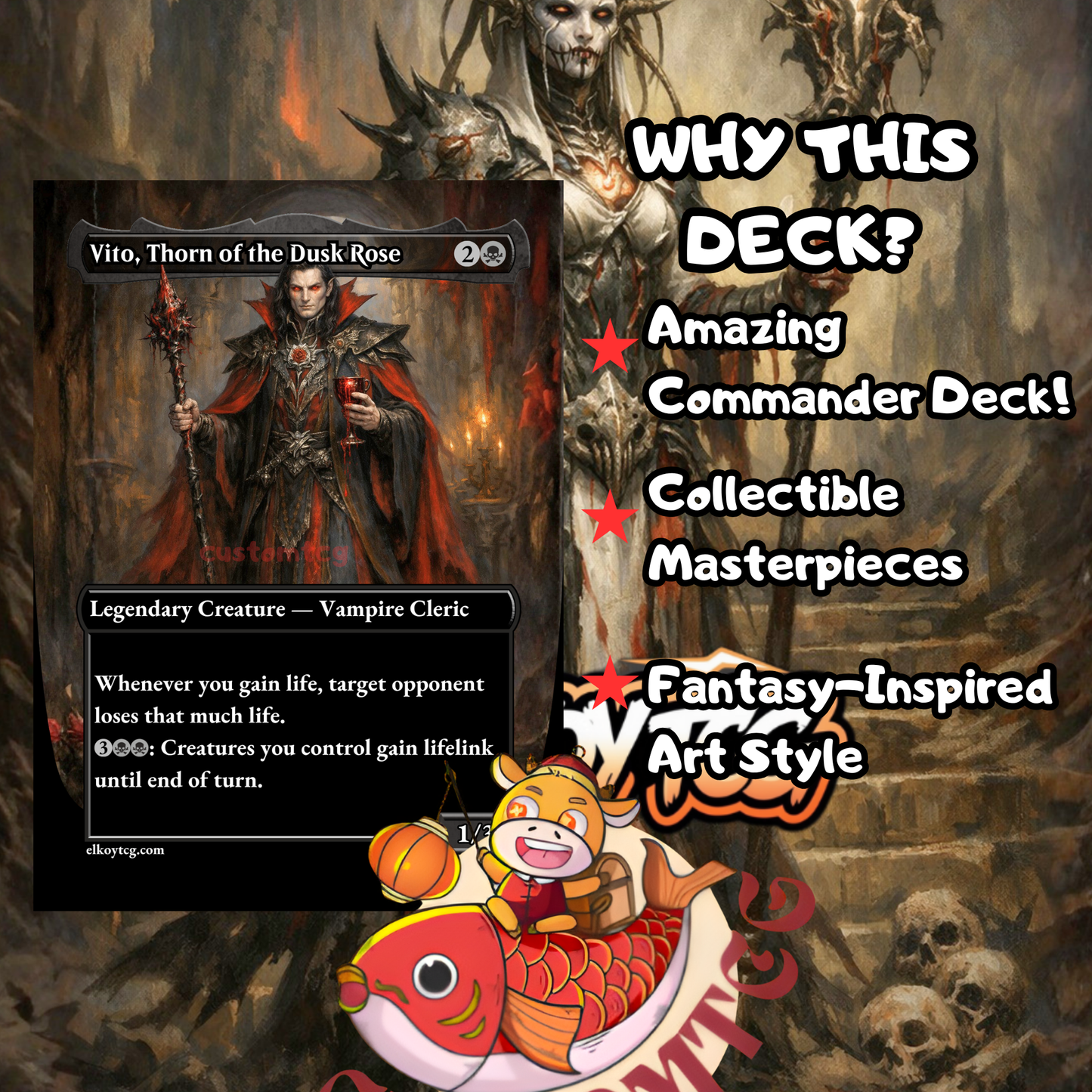 Elas il-Kor, Sadistic Pilgrim Custom Deck