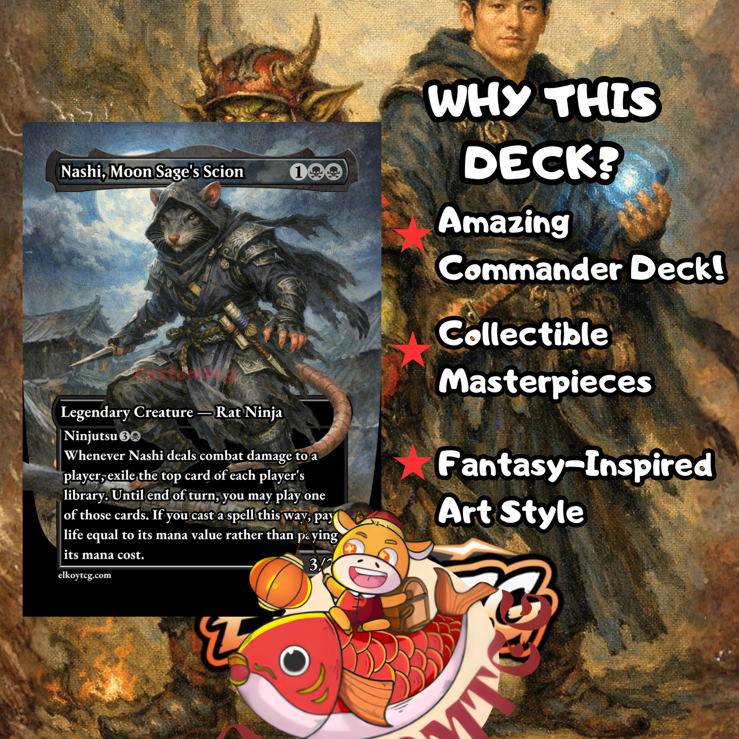 Goro-Goro and Satoru Custom Deck