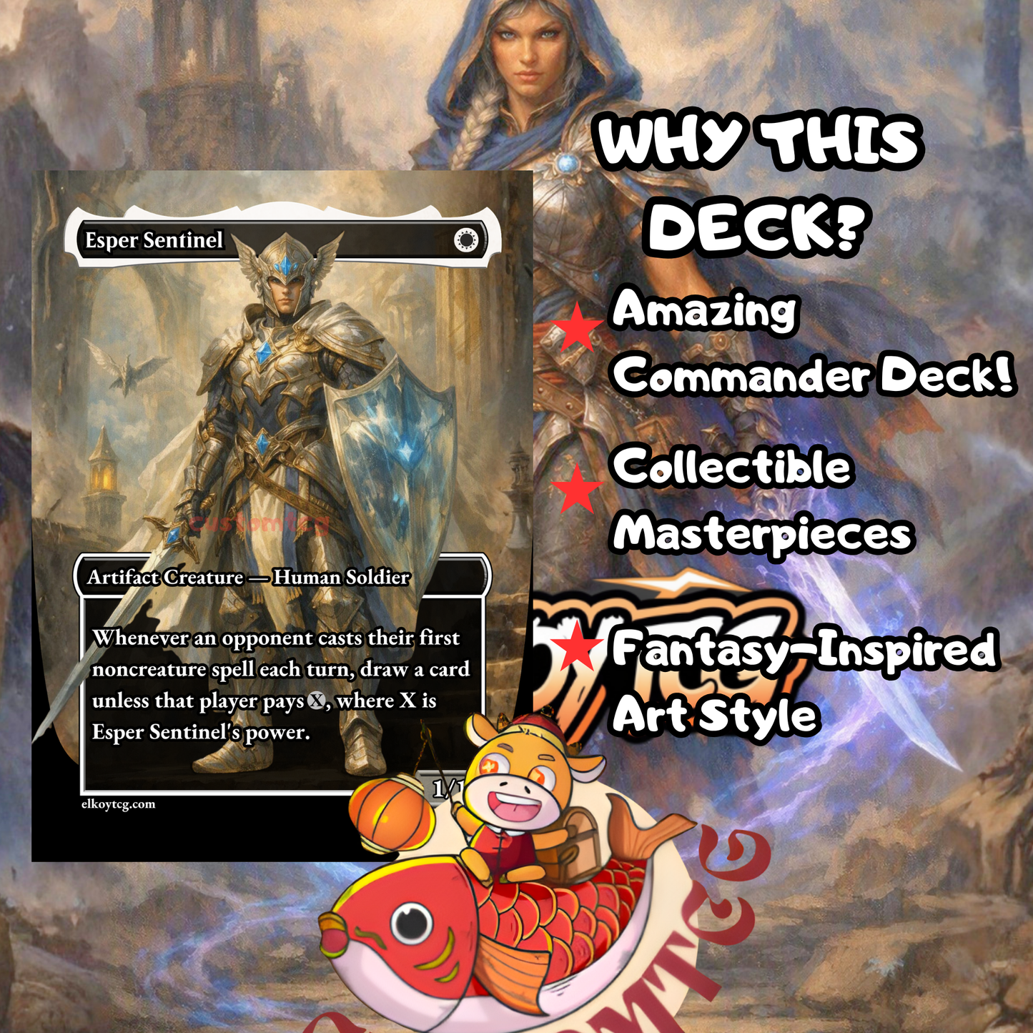 Zethi, Arcane Blademaster Custom Deck