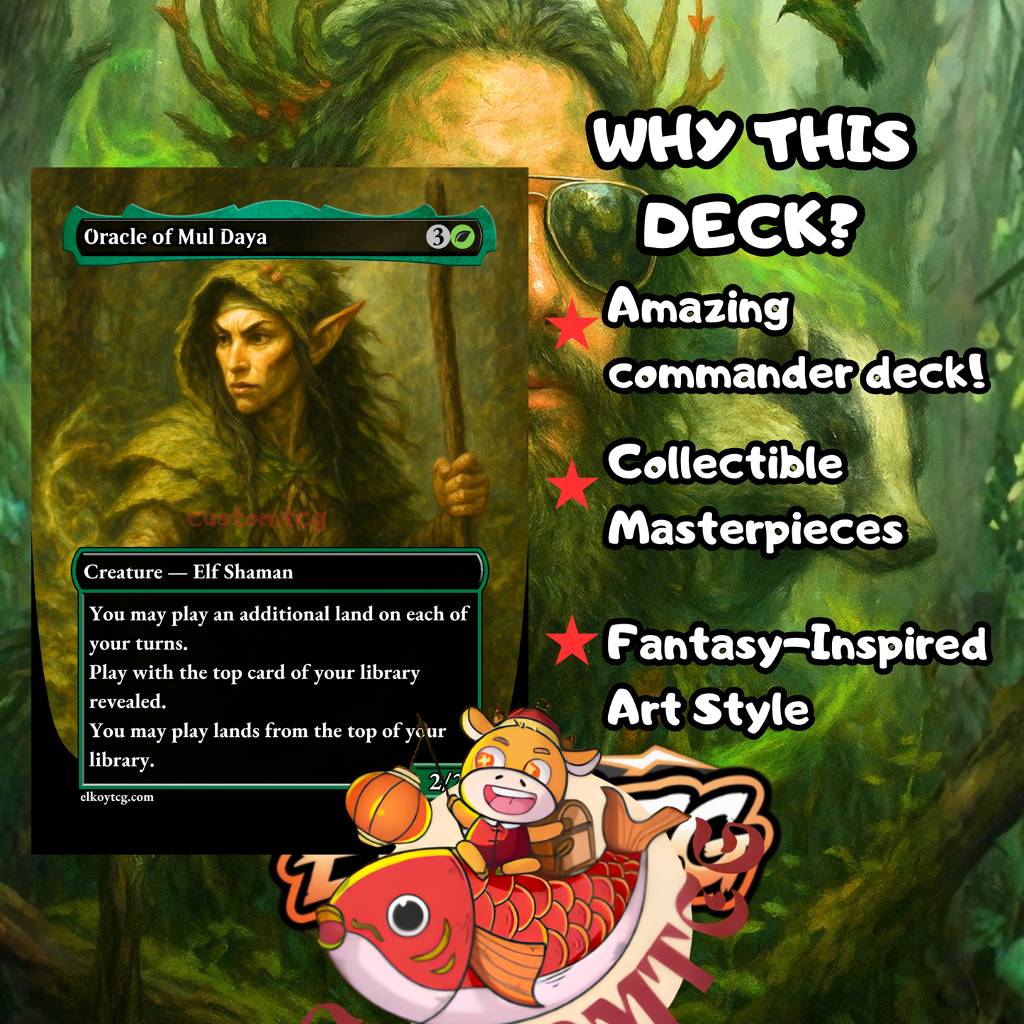 🌿 Greensleeves, Maro-Sorcerer — Custom Deck