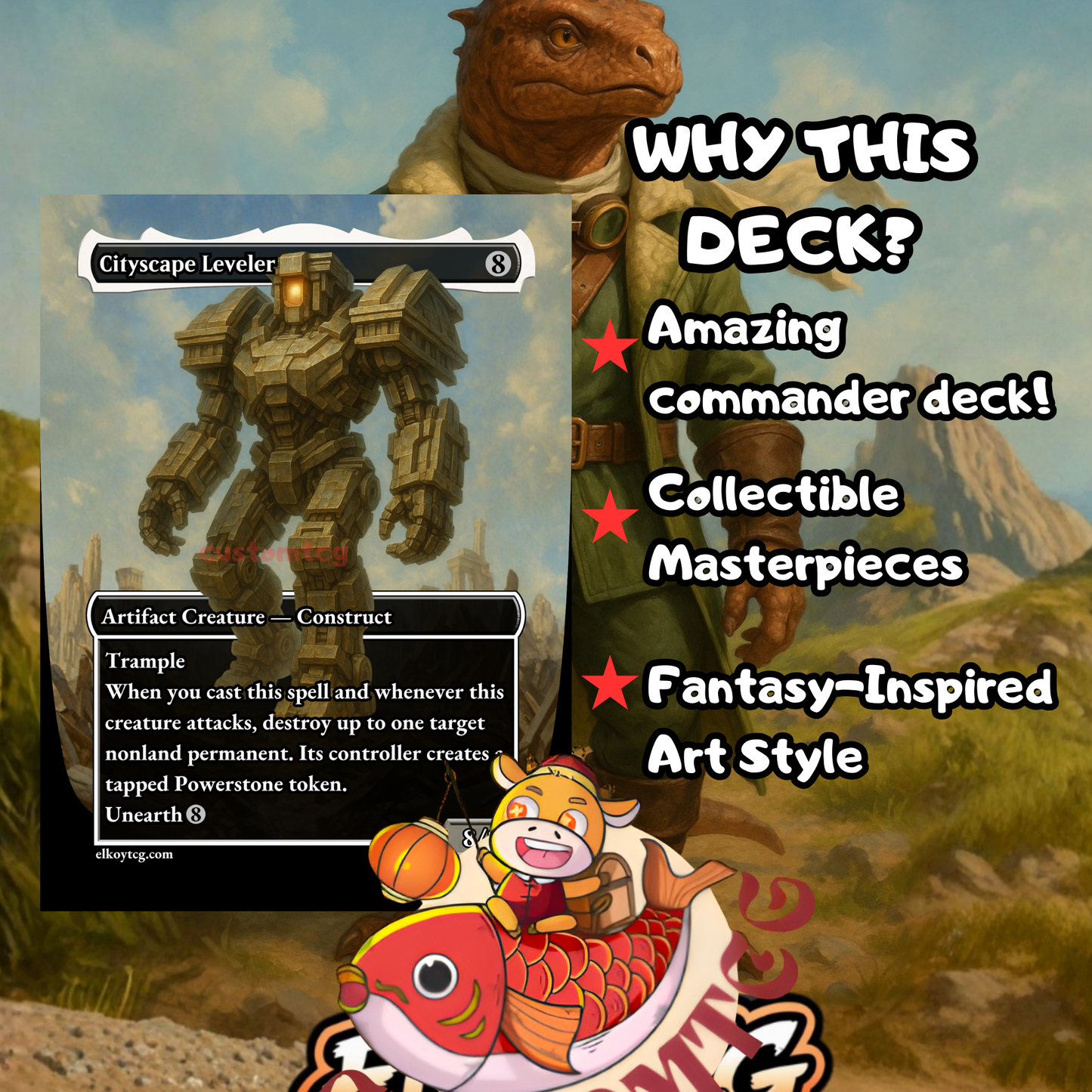 🔥 Tannuk, Steadfast Second — Custom Commander Deck