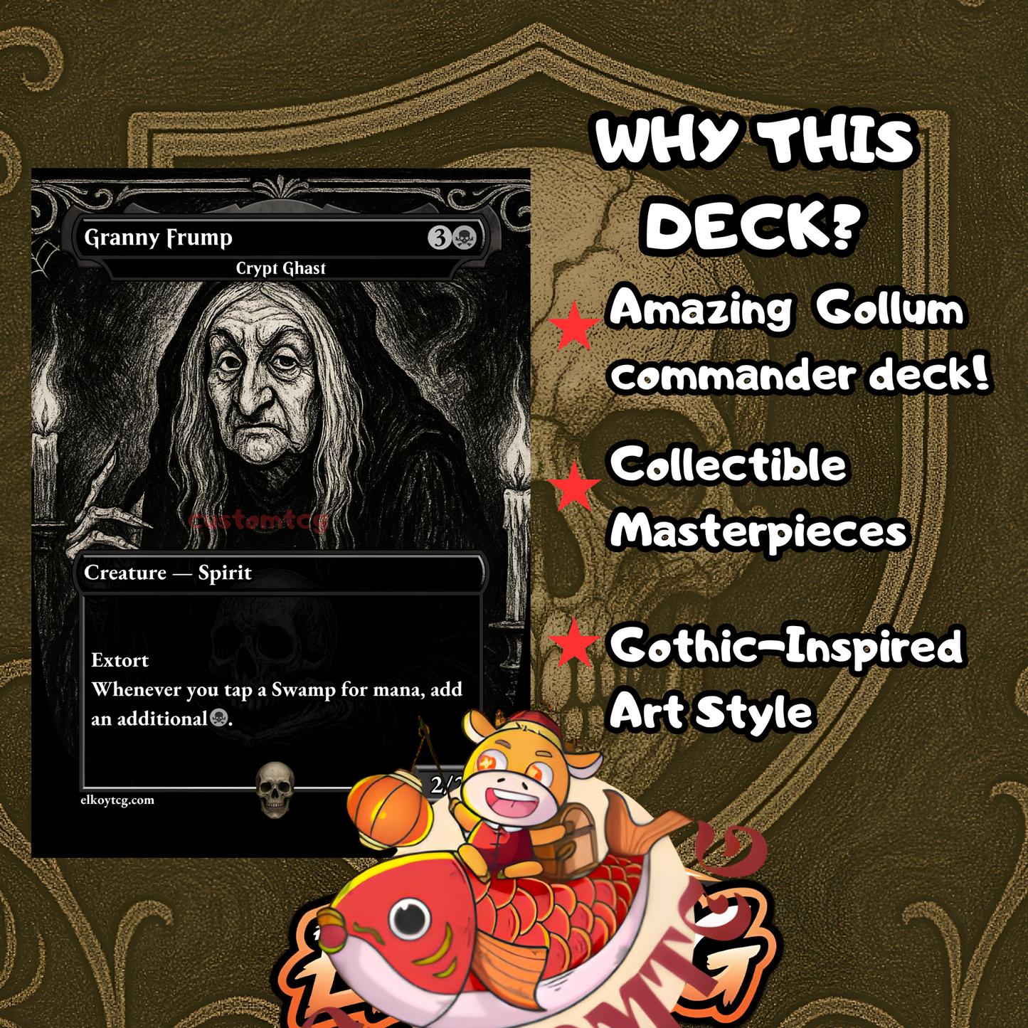 🦇 Addams Family Custom Deck 🦇