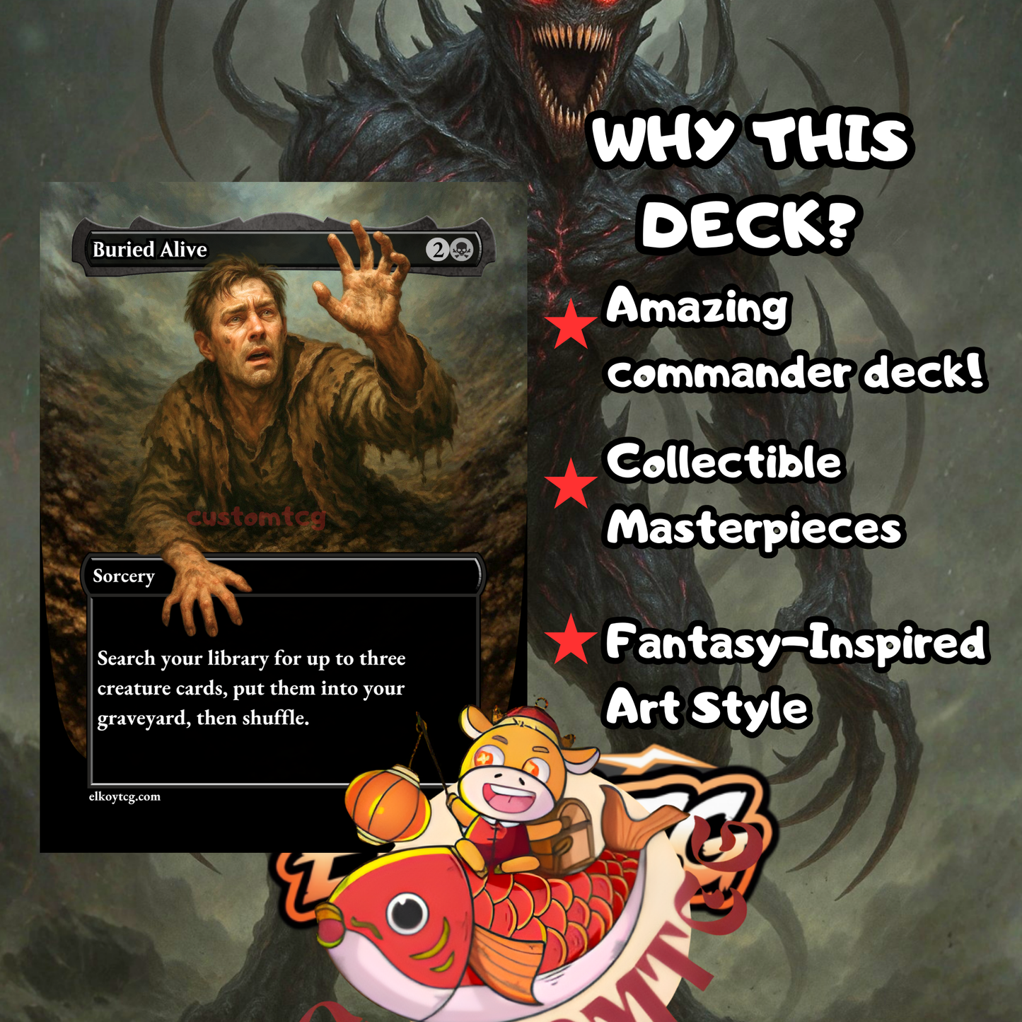 Venom, Deadly Devourer – Custom Deck (100 Cards + Tokens)