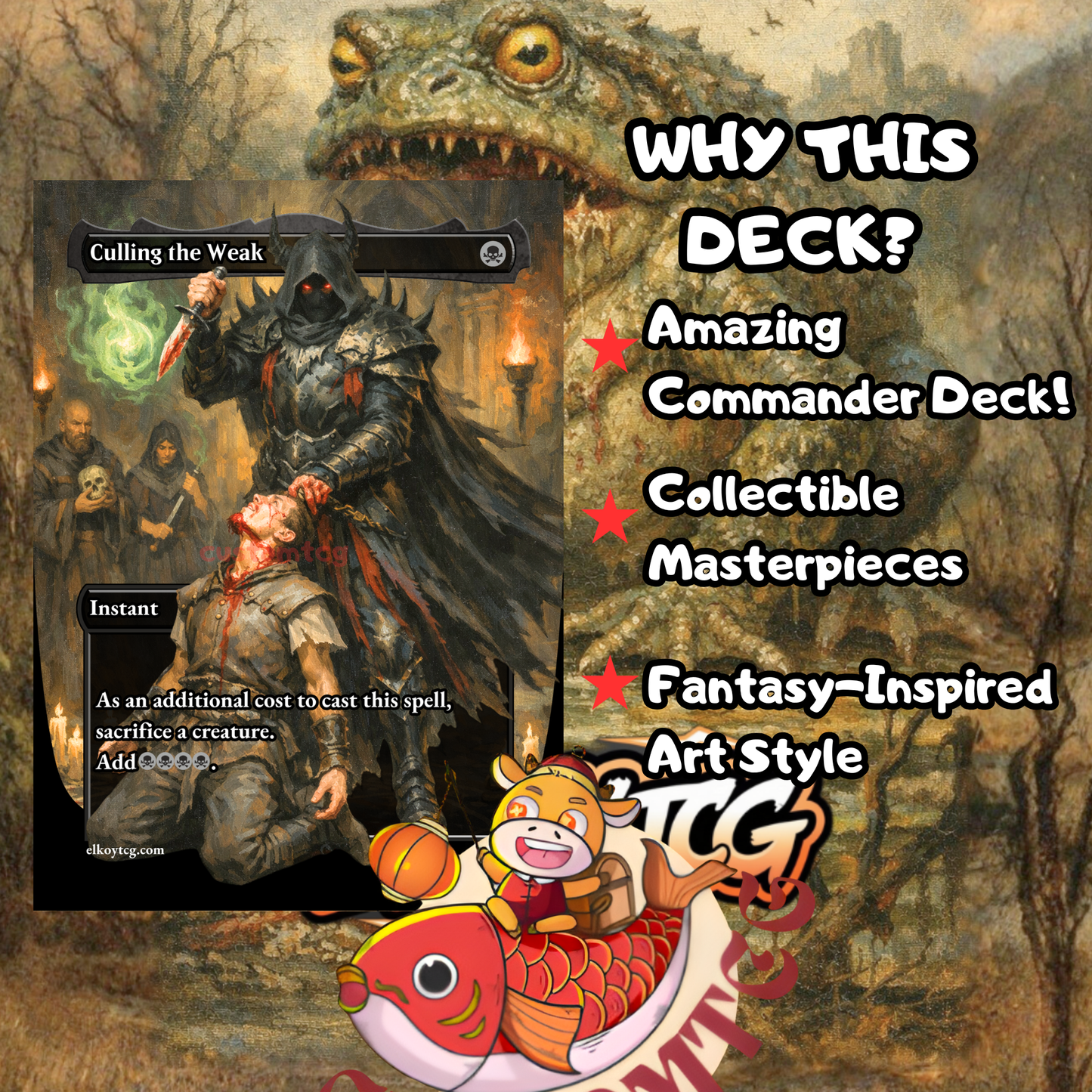 The Gitrog Monster Custom Deck
