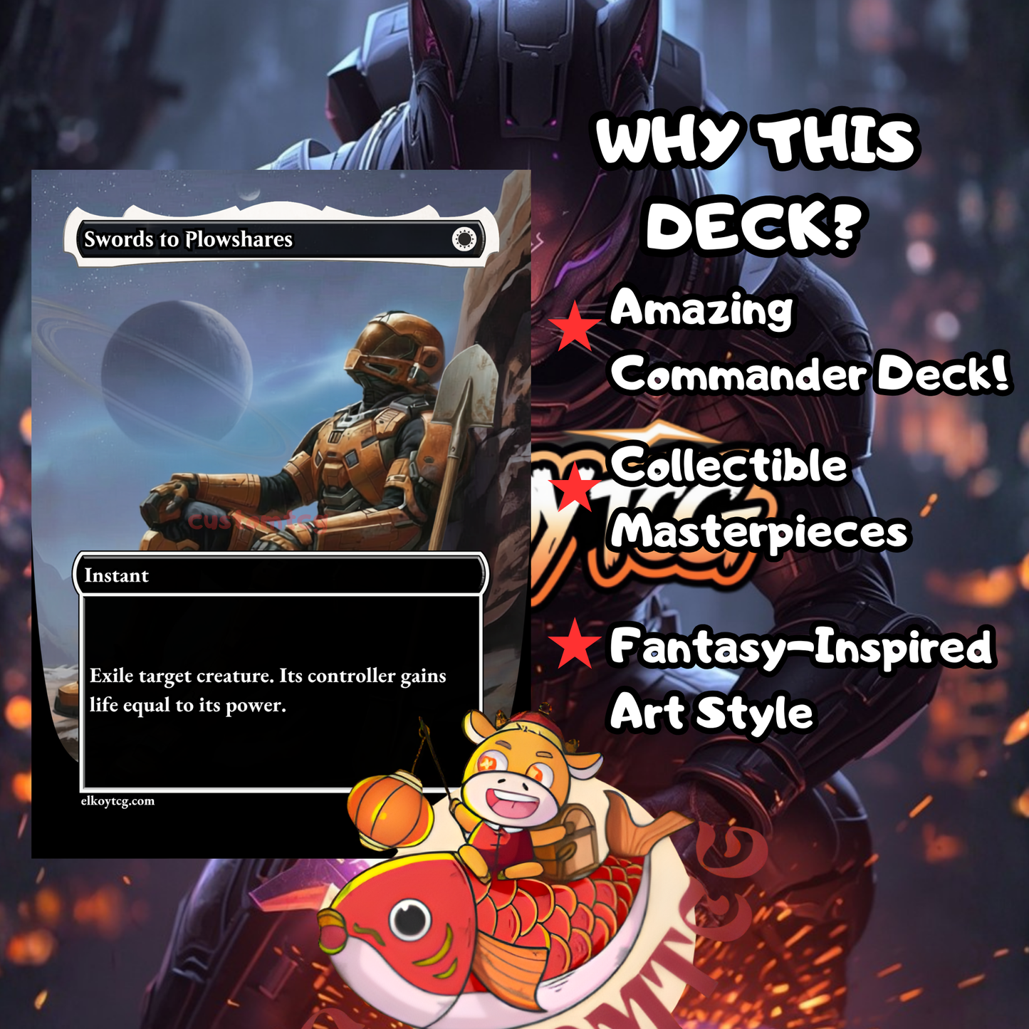 Nazahn, Revered Bladesmith Custom Deck