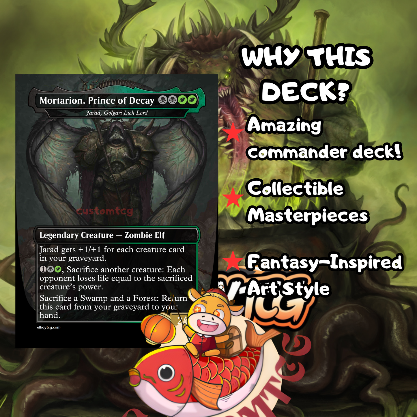 Nurgle, Lord of Pestilence Custom Deck