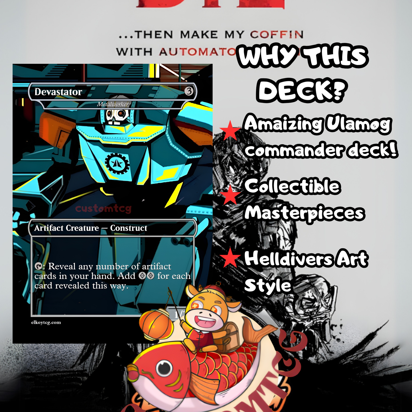 Helldivers Custom Themed Deck