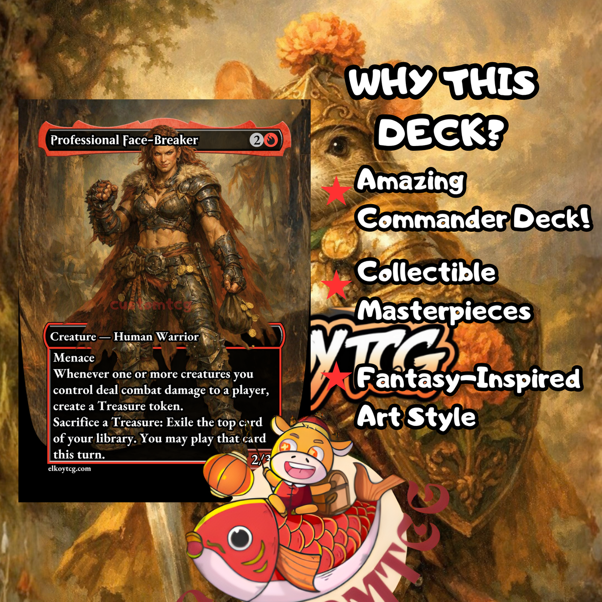 Arthur, Marigold Knight Jeskai Custom Deck