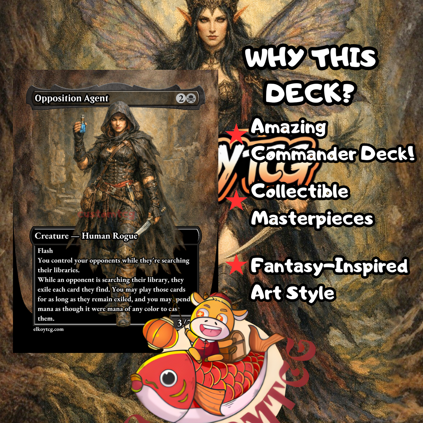 Maralen, Fae Ascendant Custom Deck