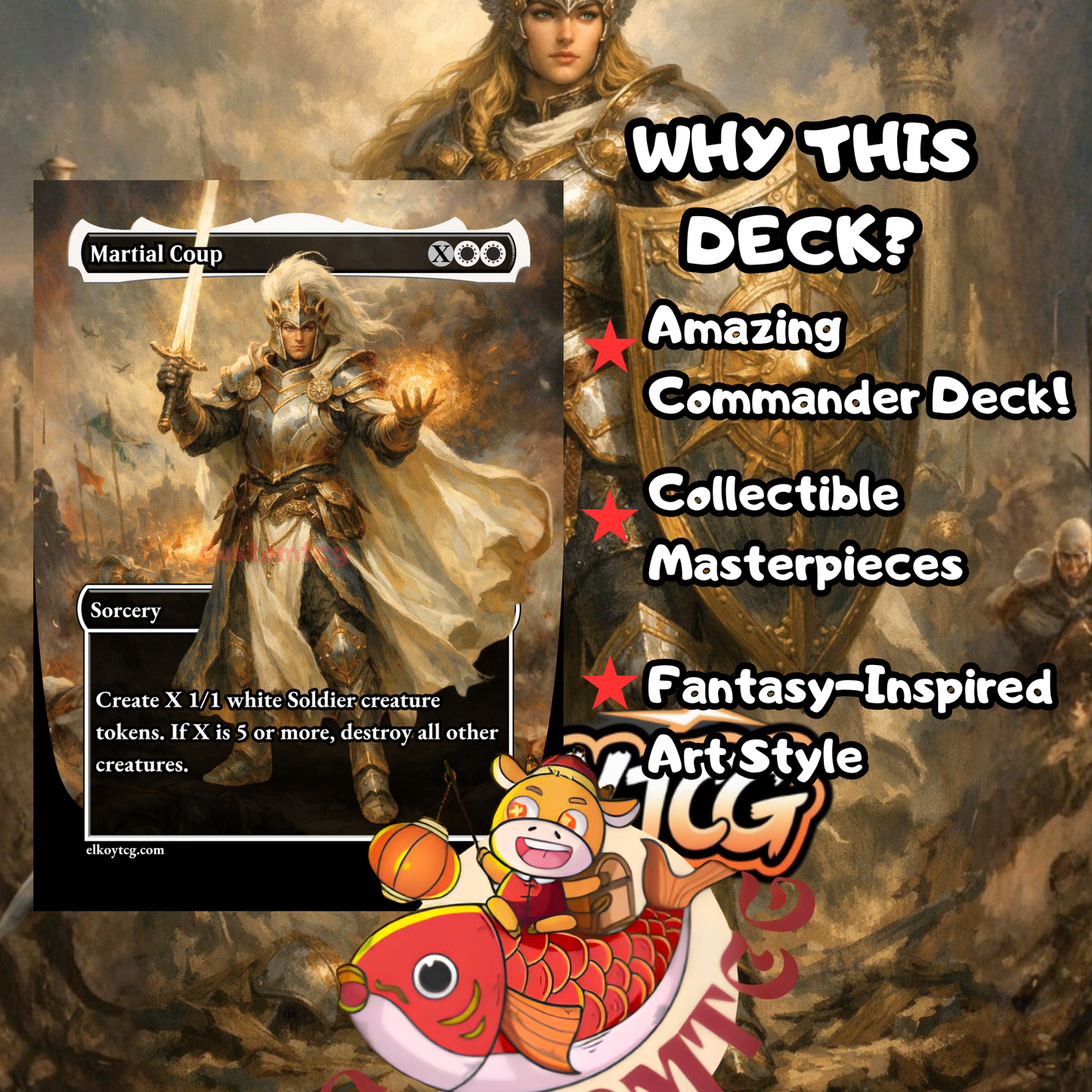Myrel, Shield of Argive Custom Deck