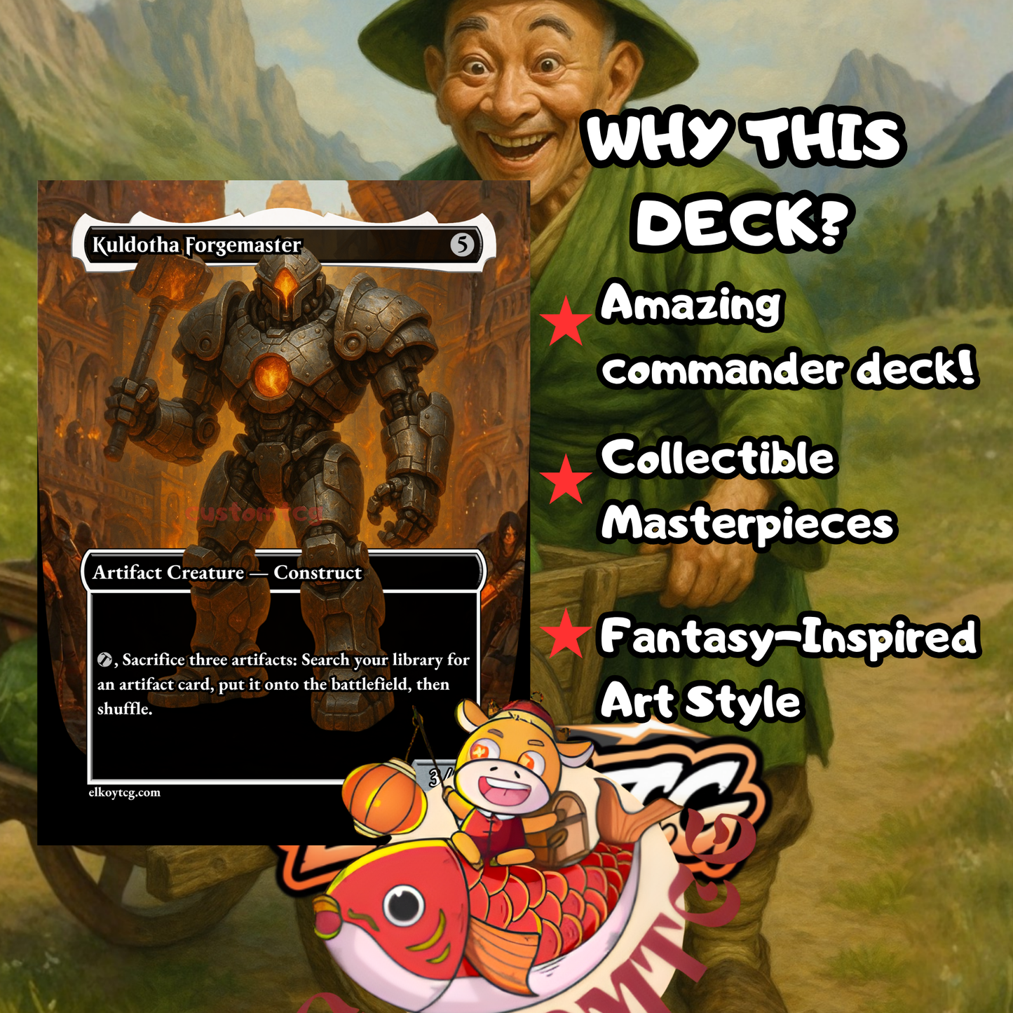 The Cabbage Merchant Custom Deck