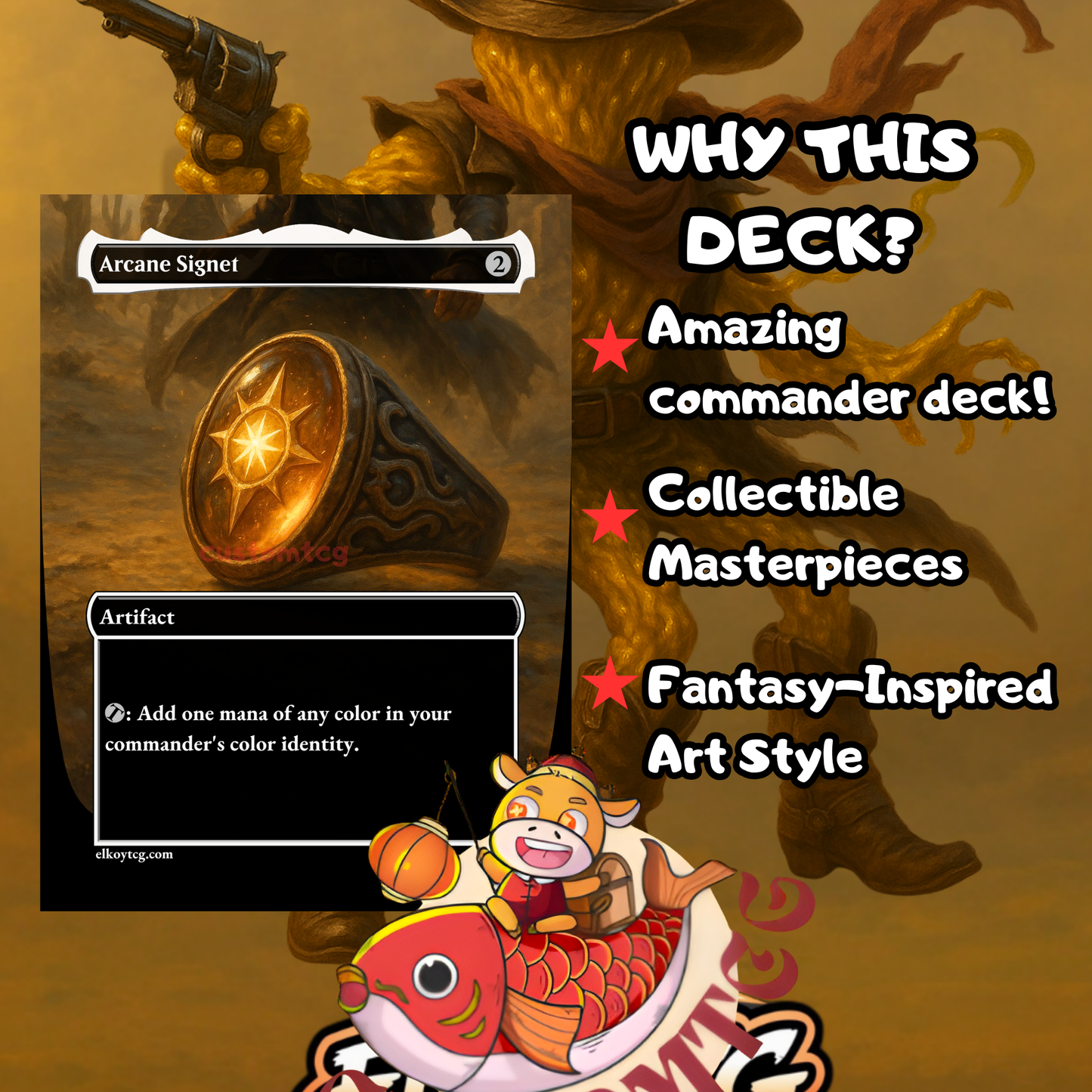 Felix Five-Boots – Custom Deck