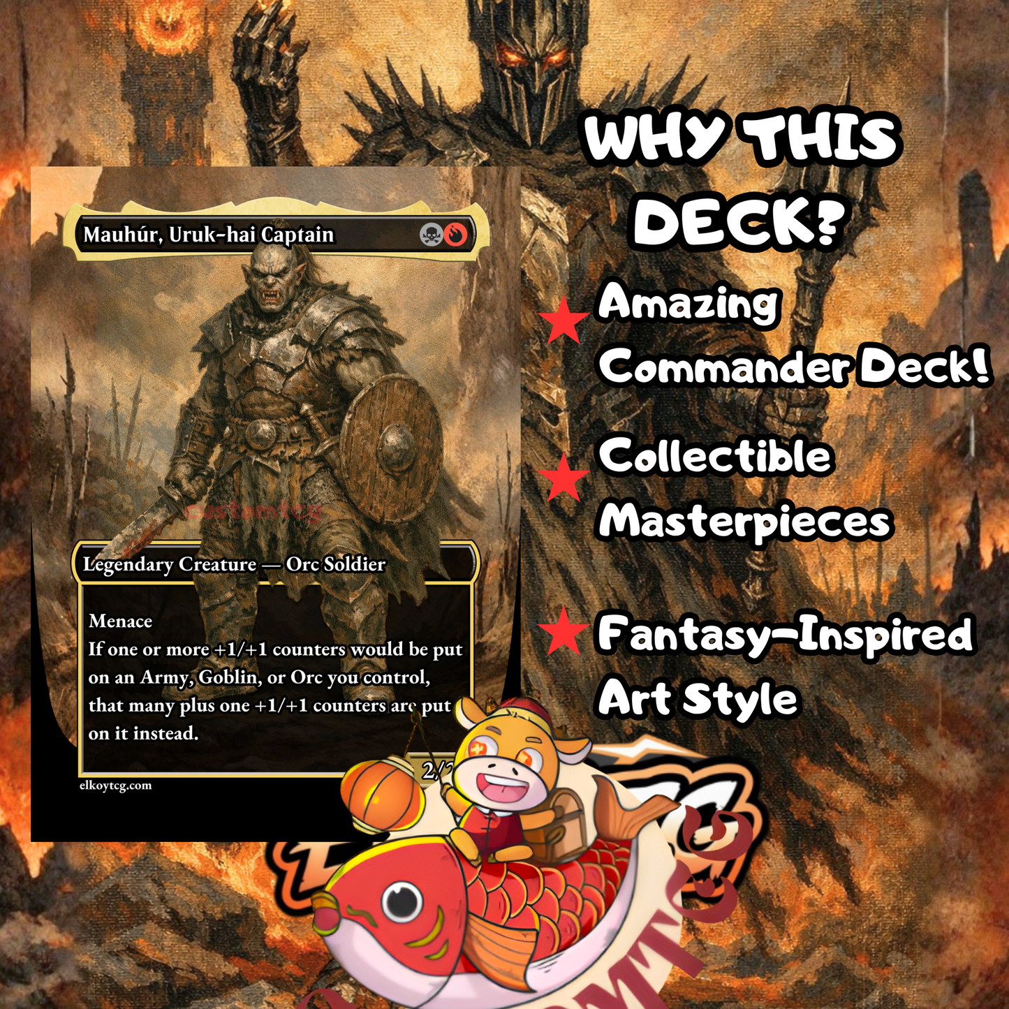 Sauron, the Dark Lord Custom Deck