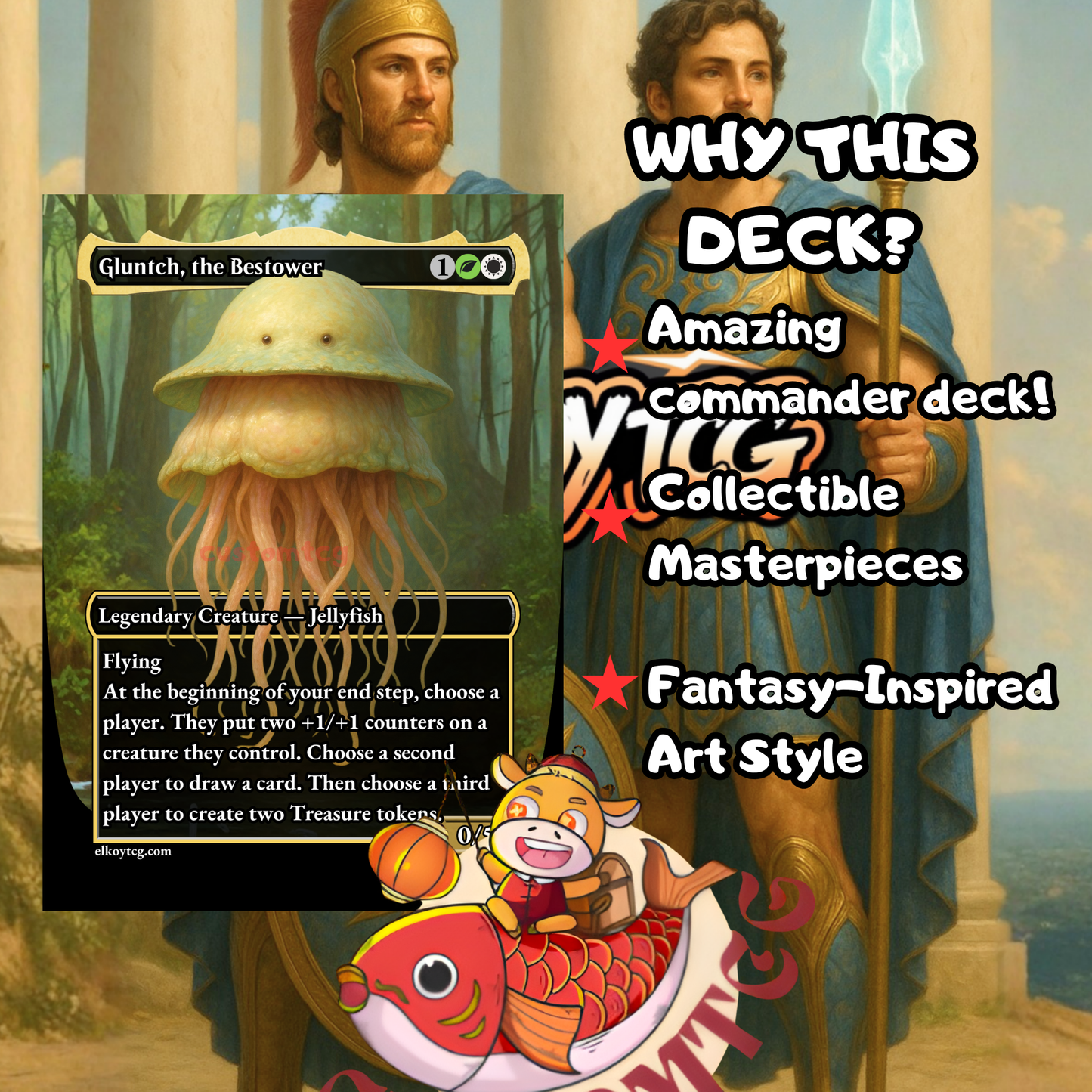 Kynaios and Tiro of Meletis Custom Deck