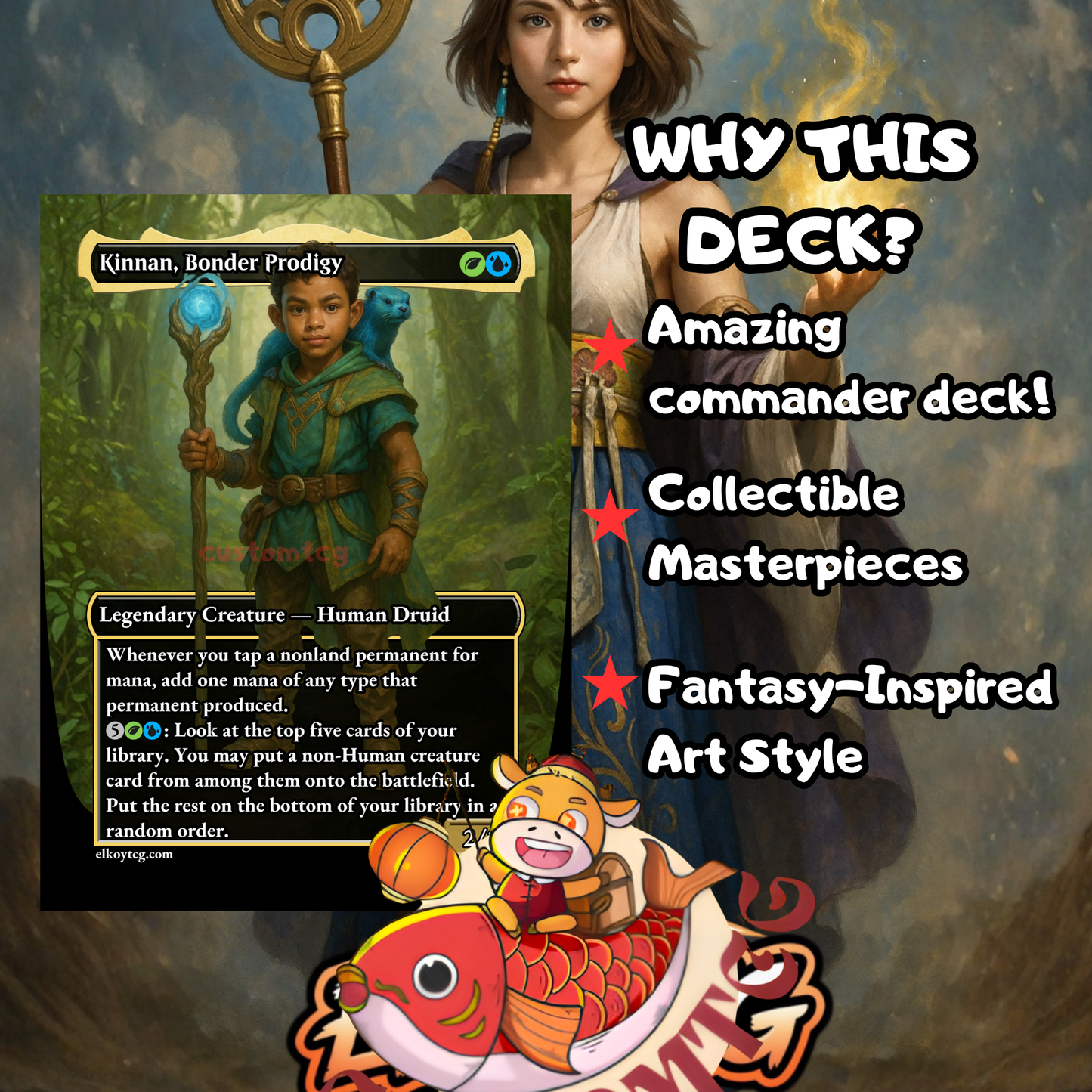 ✨ Yuna, Grand Summoner — Custom Deck