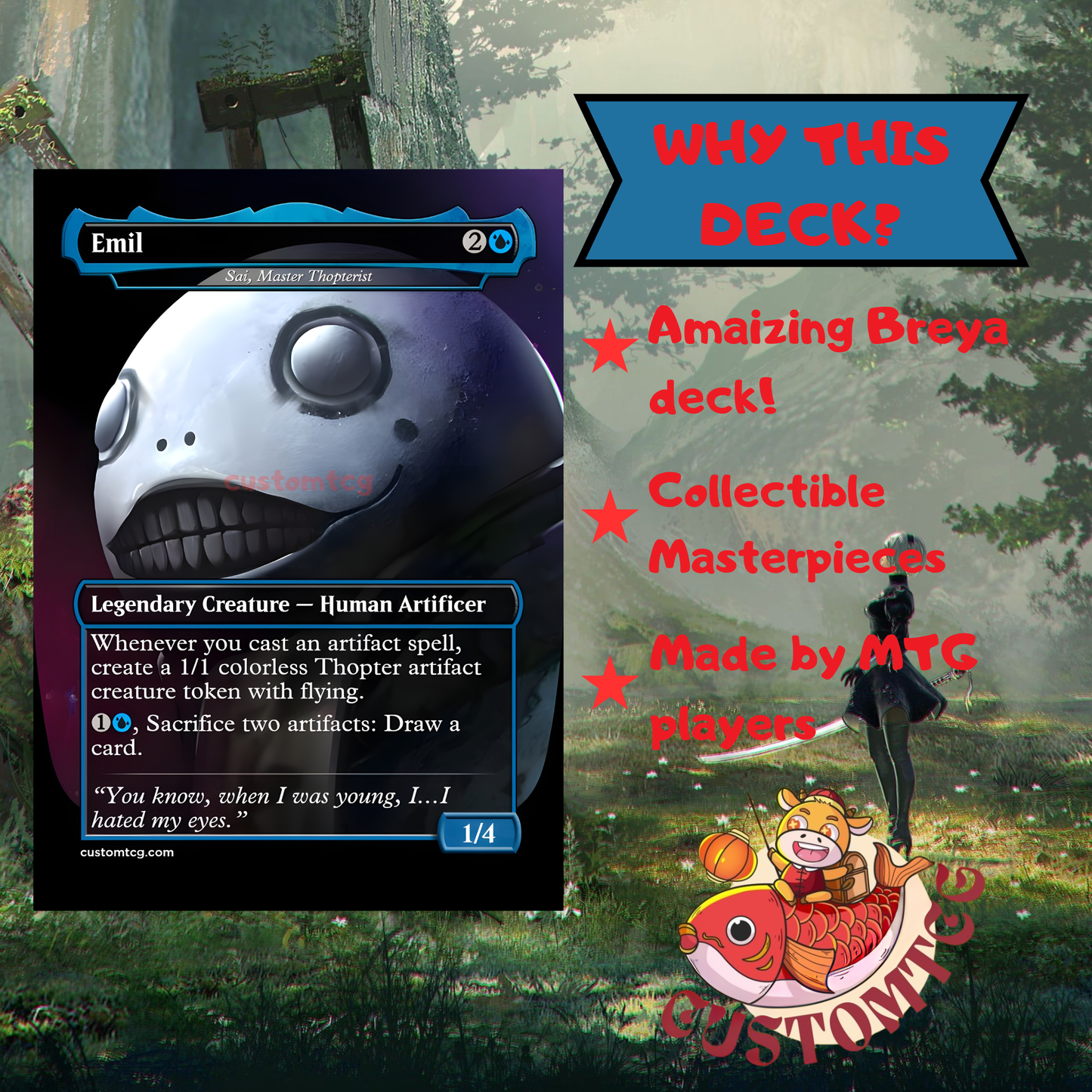 Nier:Automata Custom Deck