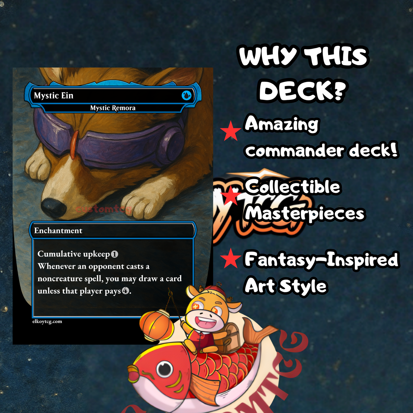 🔥 Fire Lord Azula — Cowboy Bebop Commander Deck