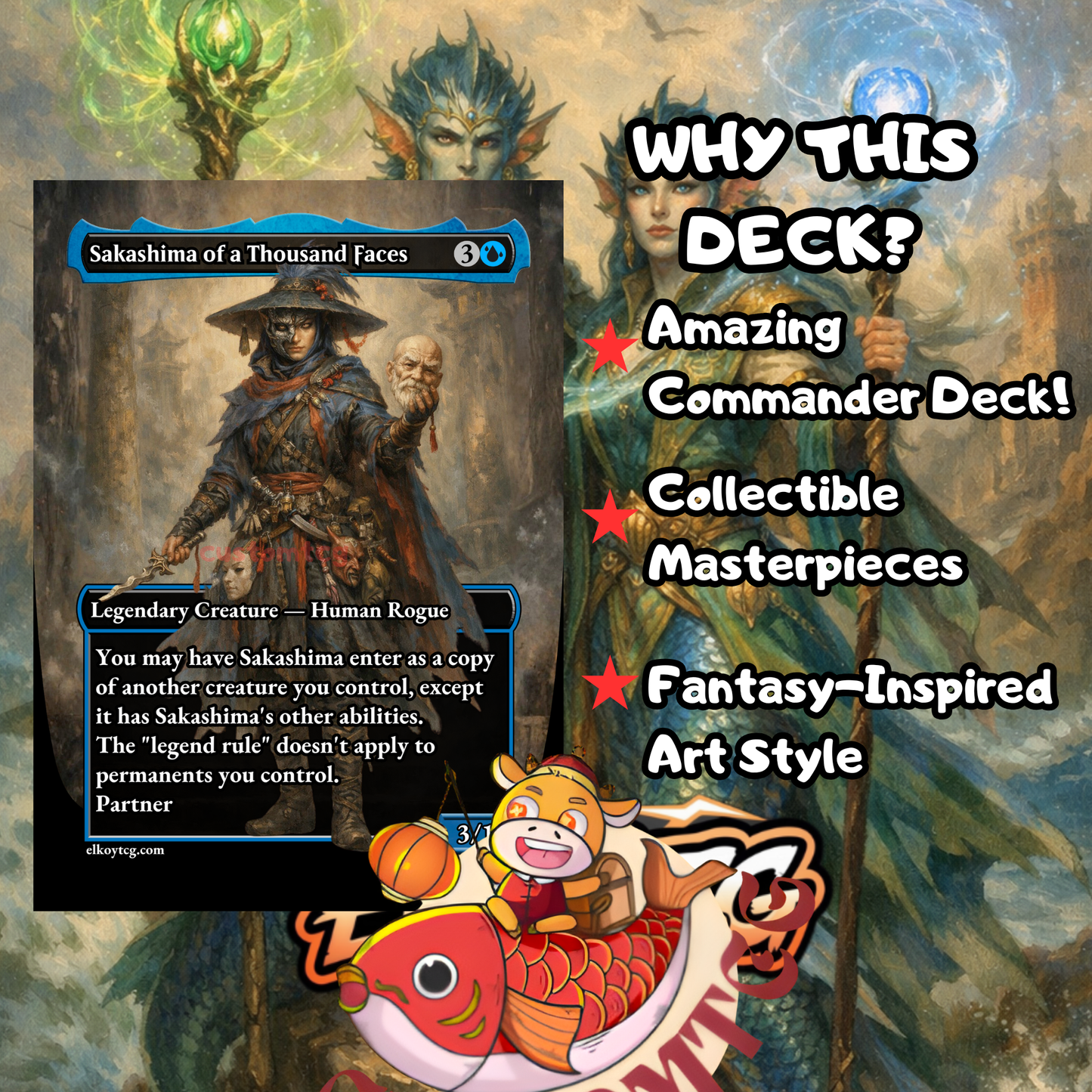 Adrix and Nev, Twincasters Custom Deck