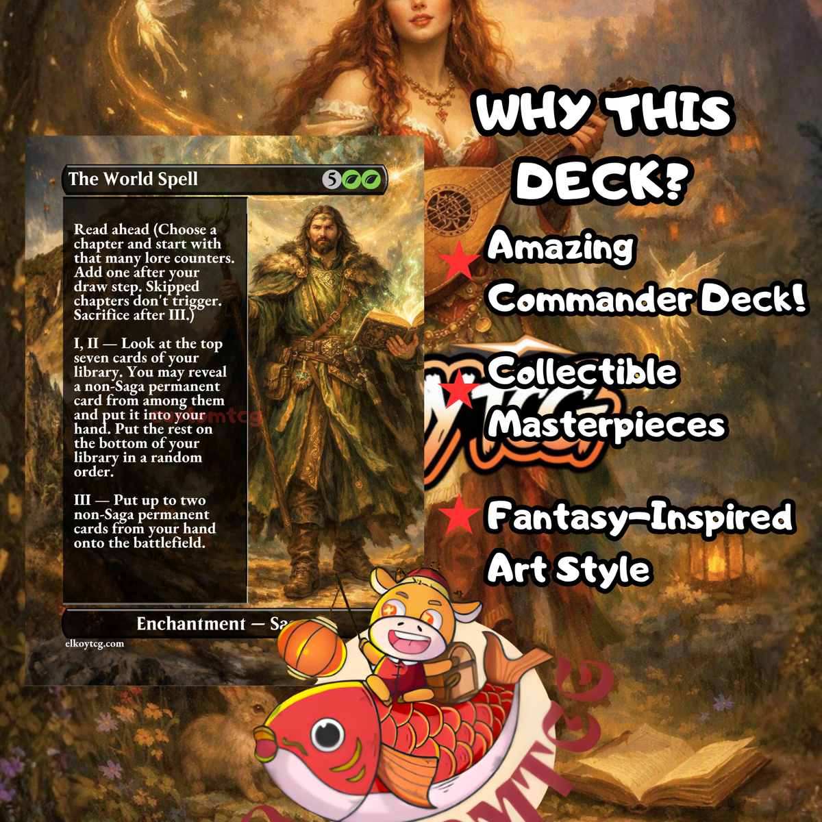 Narci, Fable Singer Custom Deck