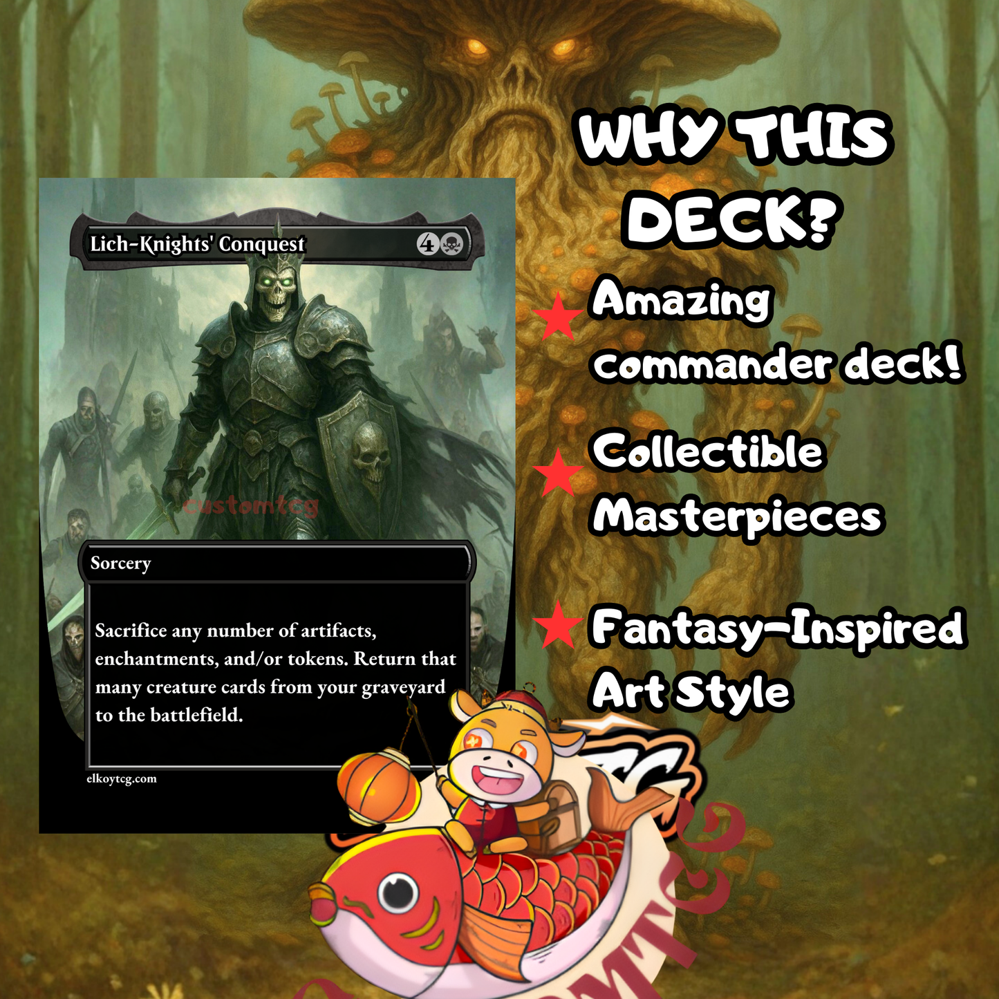 The Mycotyrant Custom Deck