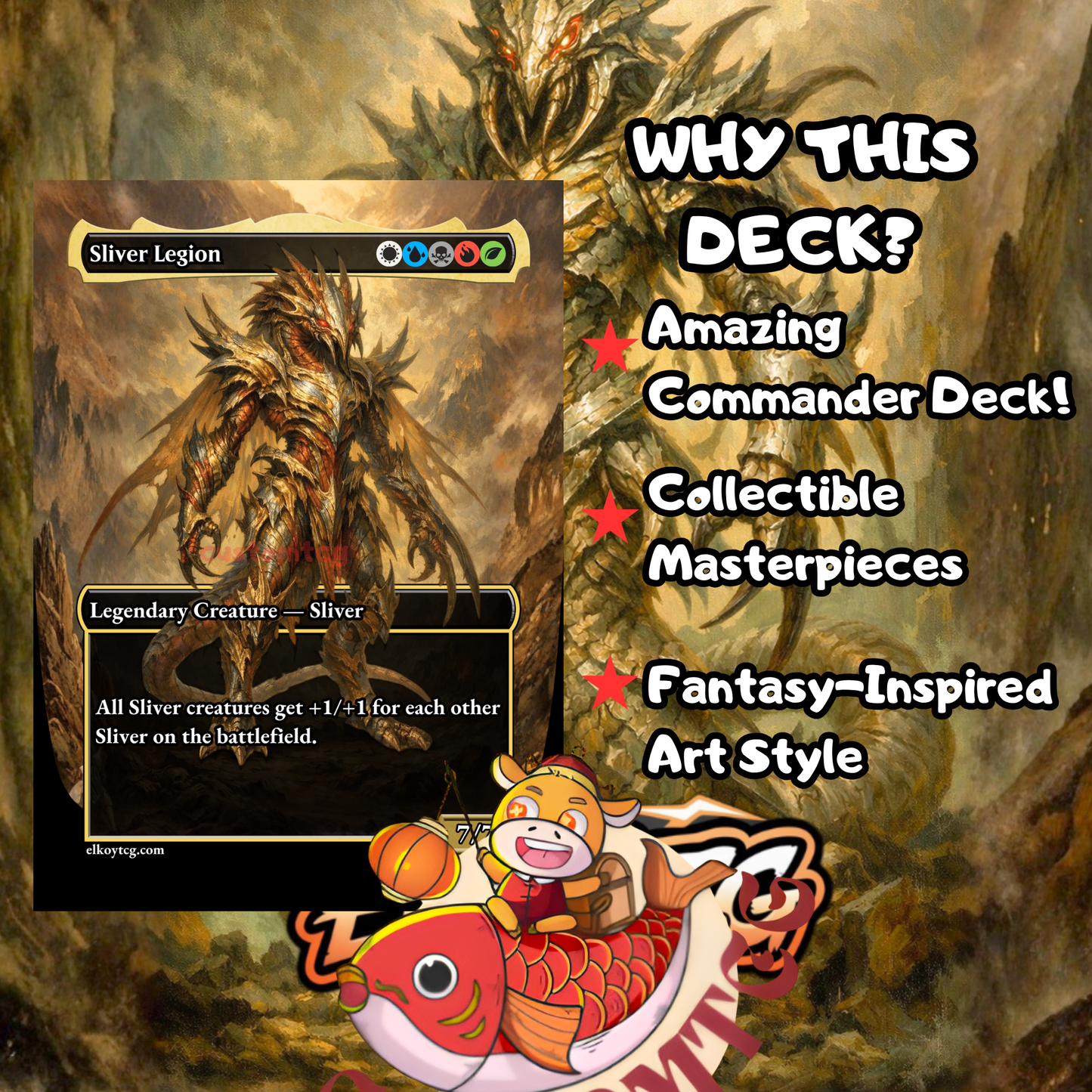 Sliver Overlord Custom Deck