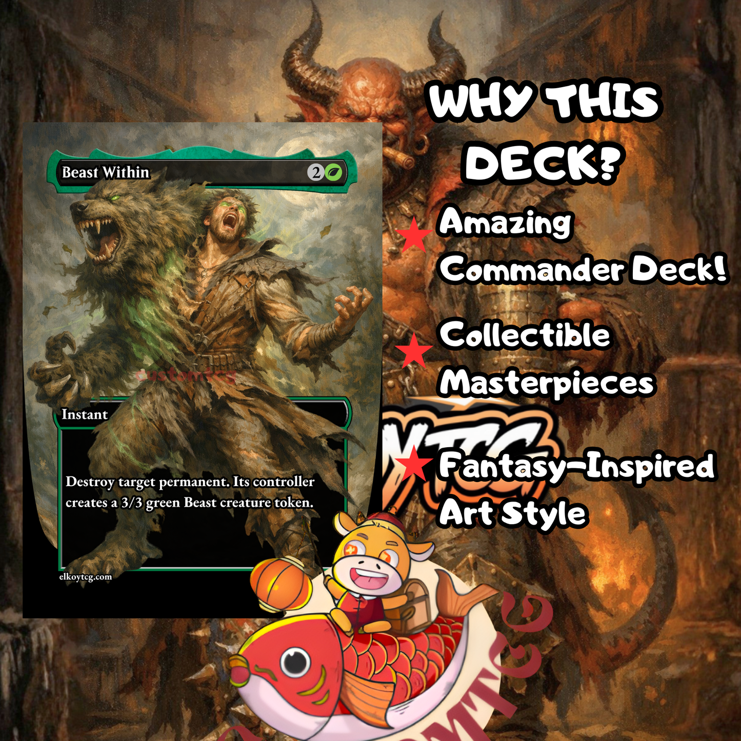 The Beamtown Bullies custom deck